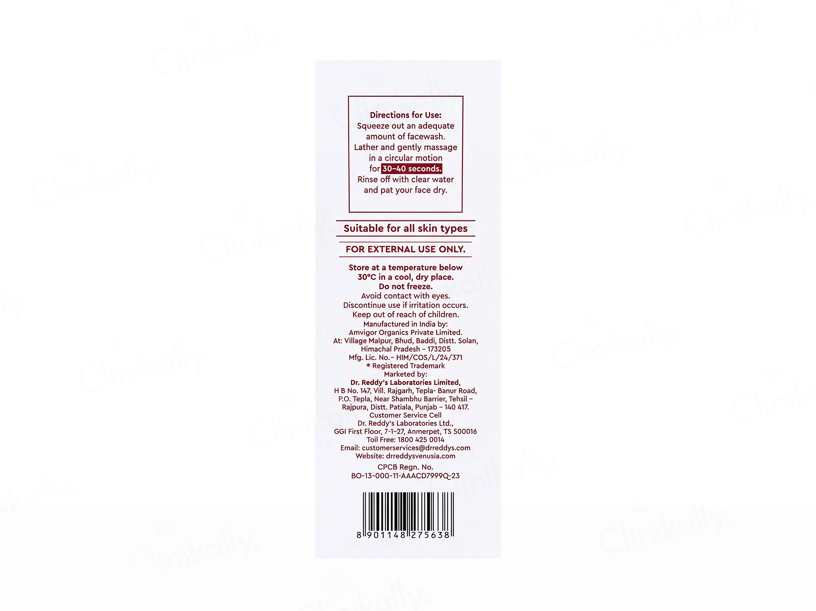 Venusia Glo Exfoliating & Brightening Facewash - Image 4