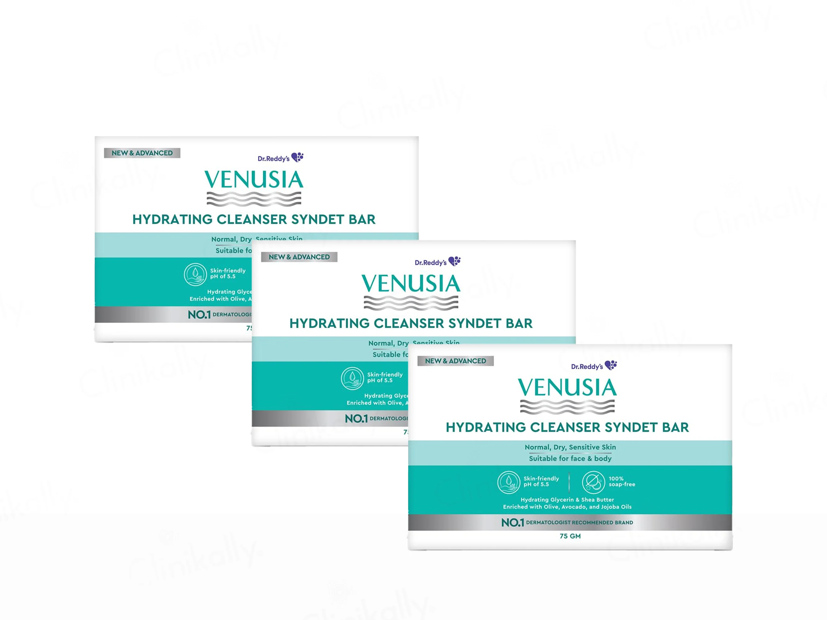 Venusia Hydrating Cleanser Syndet Bar - Image 4