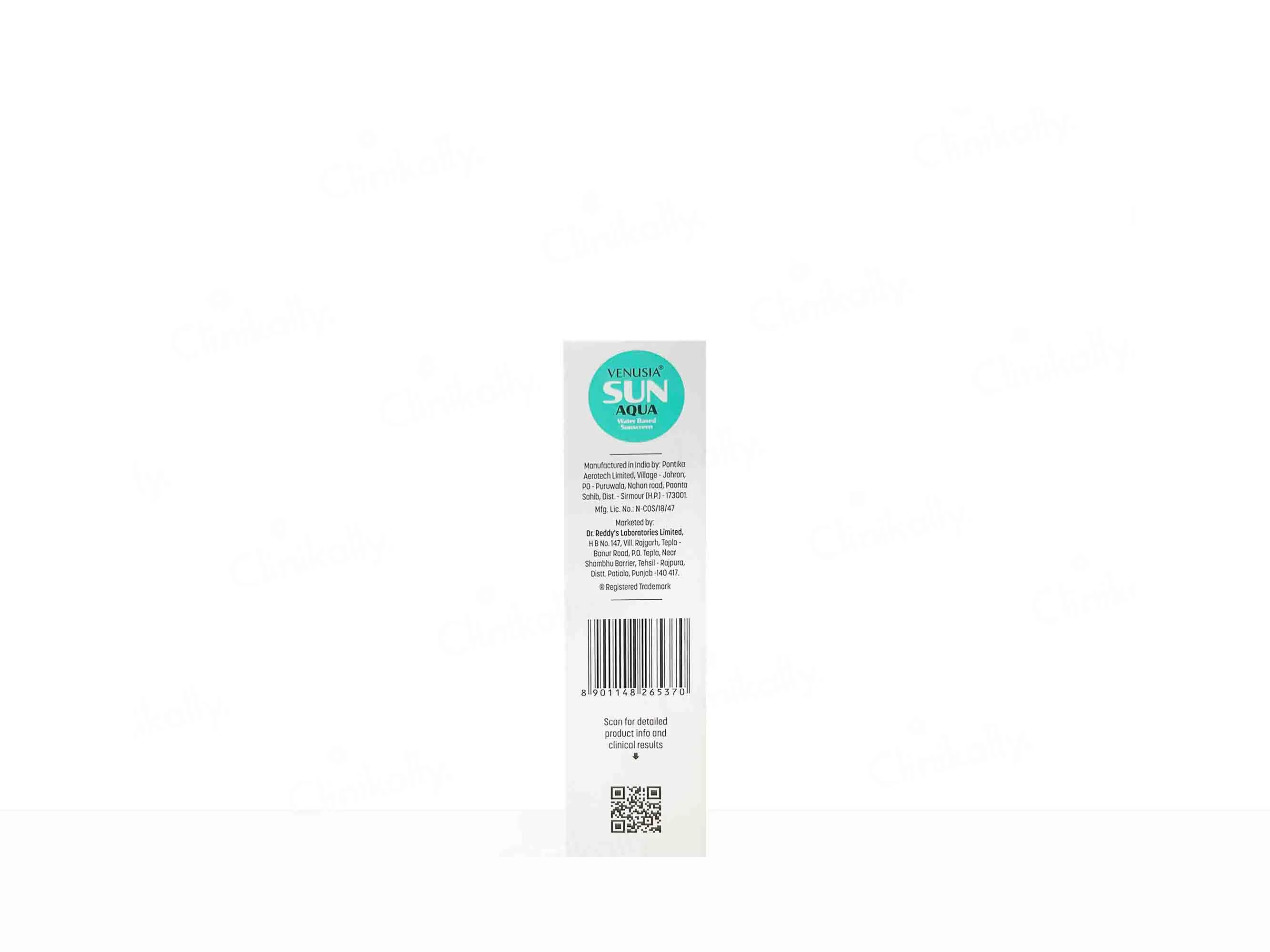 Venusia Sun Aqua Water Based Sunscreen SPF 65+ PA++++ - Image 3