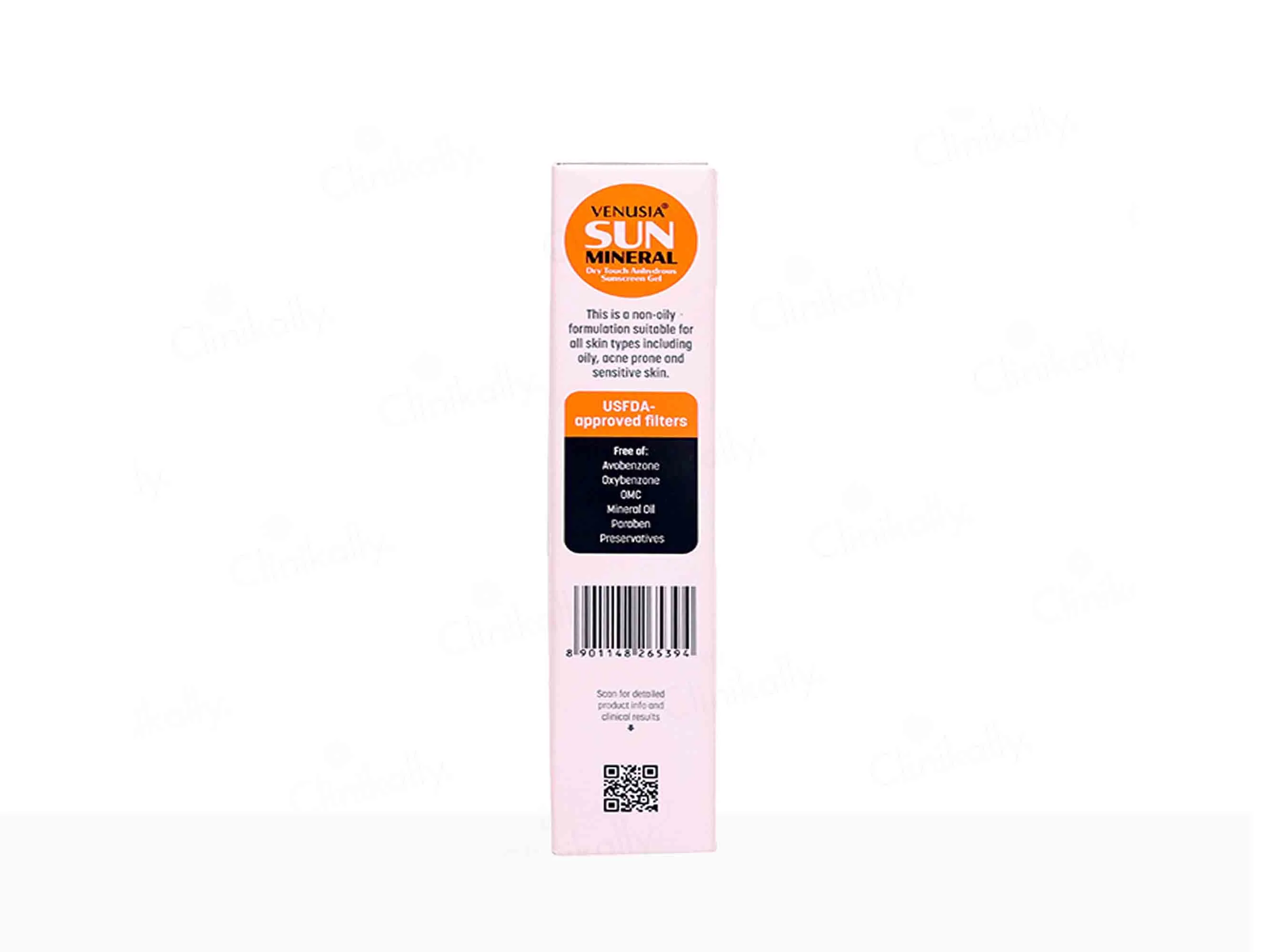 Venusia Sun Mineral Dry Touch Sunscreen Gel SPF 65+ PA++++ - Image 7