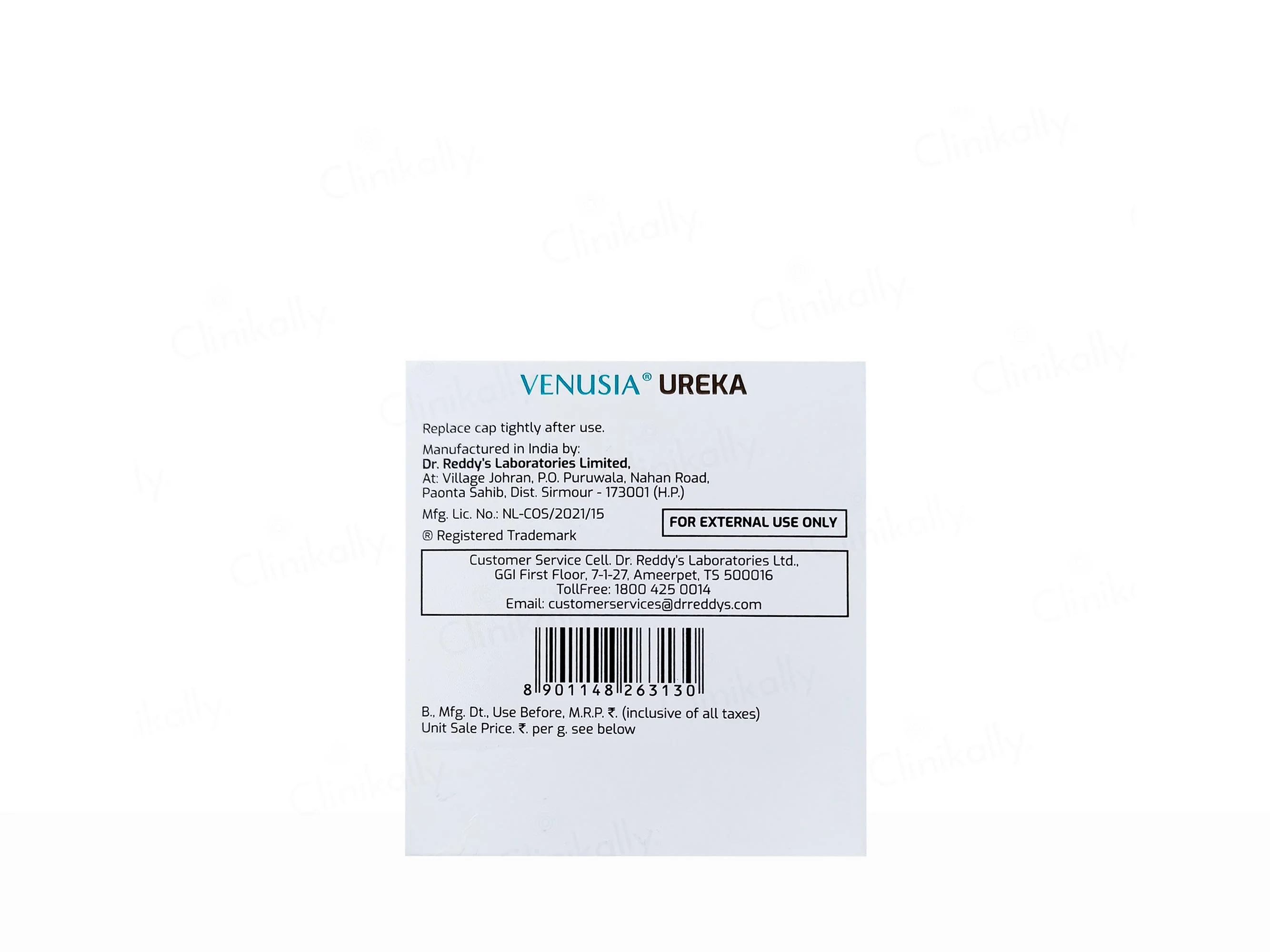 Venusia Ureka Exfoliating & Anti-itch Moisturizing Cream - Image 3