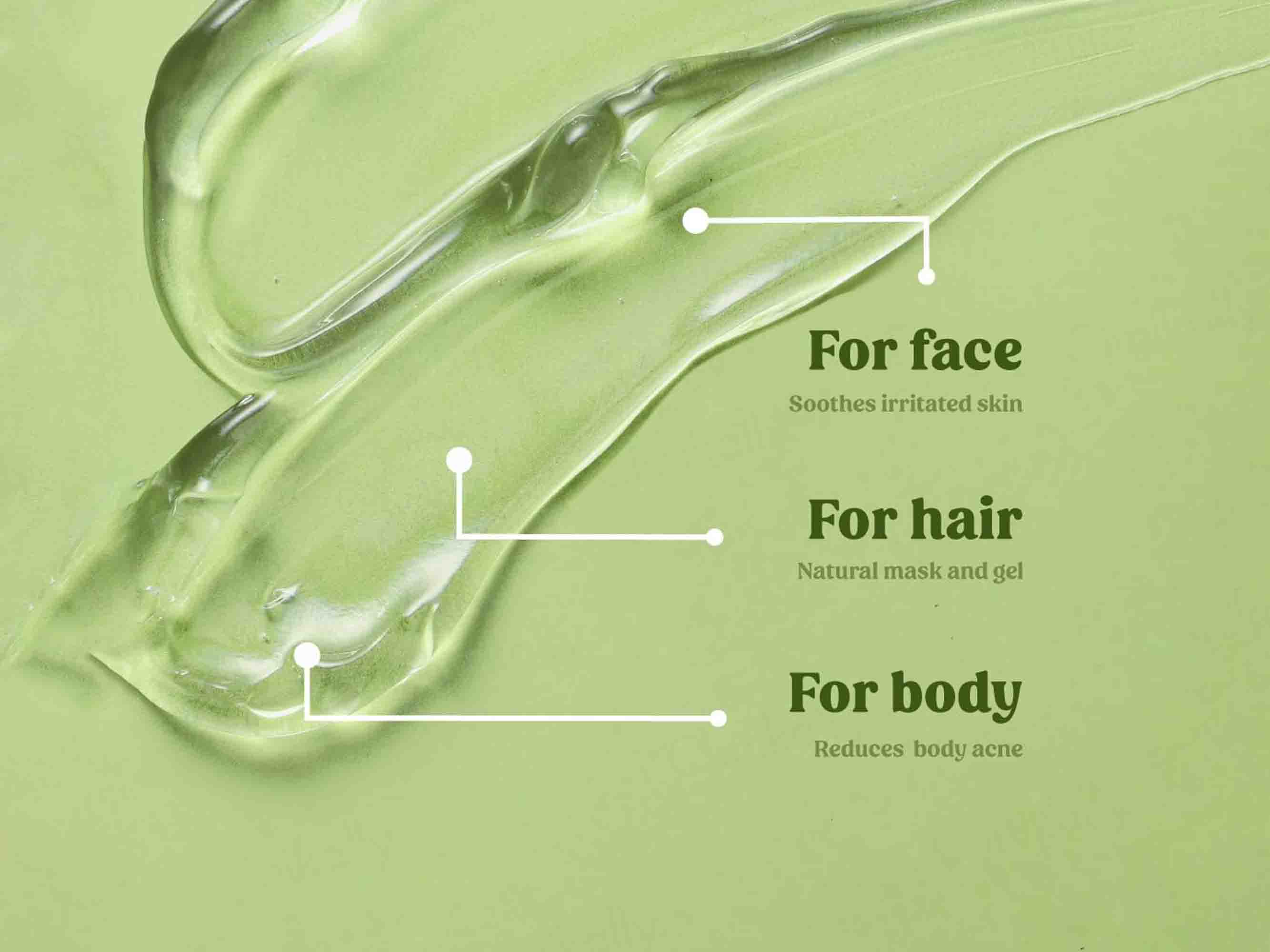 Vilvah Store Aloe Vera Gel - Image 3