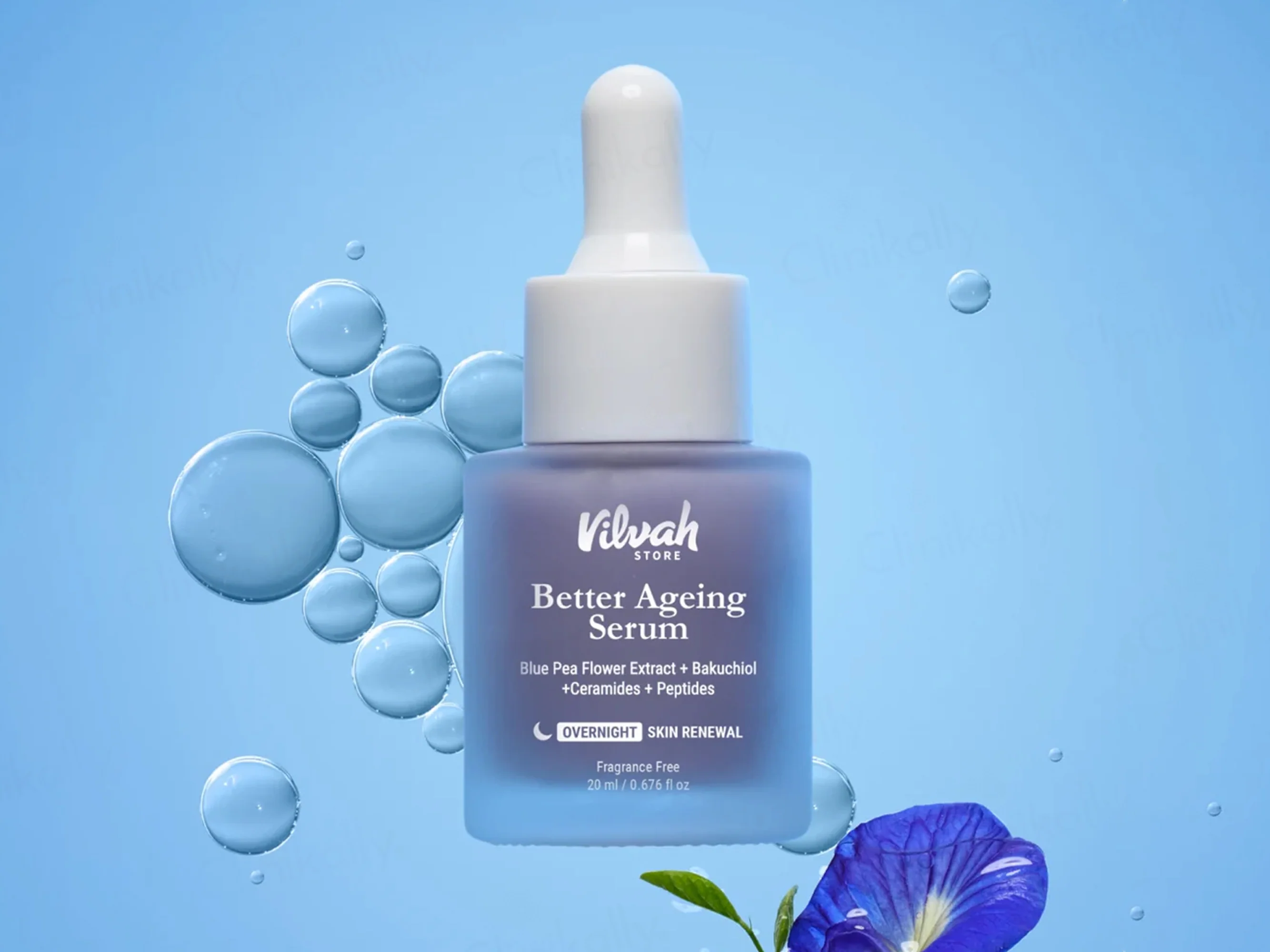 Vilvah Store Better Ageing Overnight Skin Renewal Face Serum - Image 2