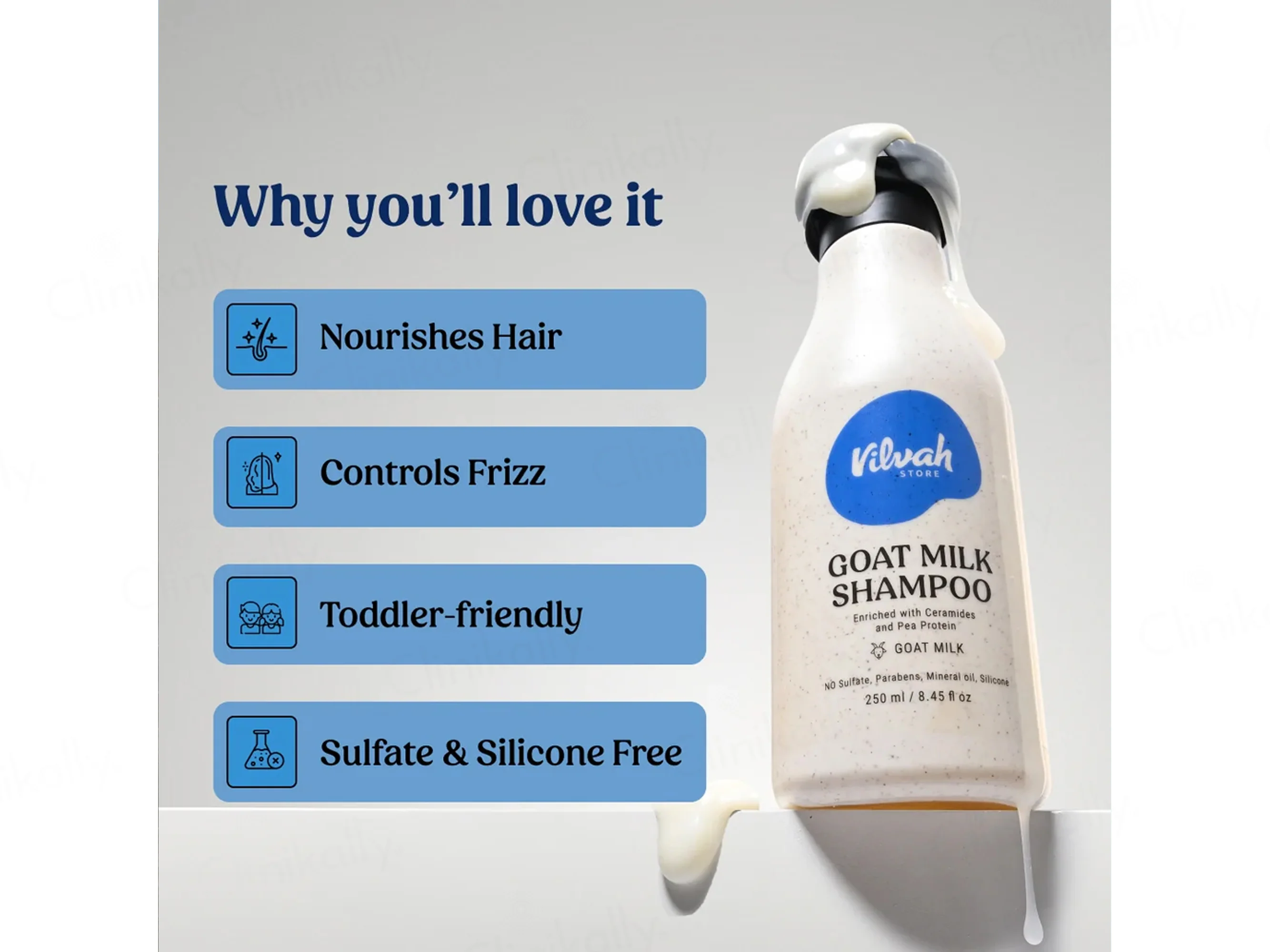 Vilvah Store Goat Milk Shampoo - Image 5
