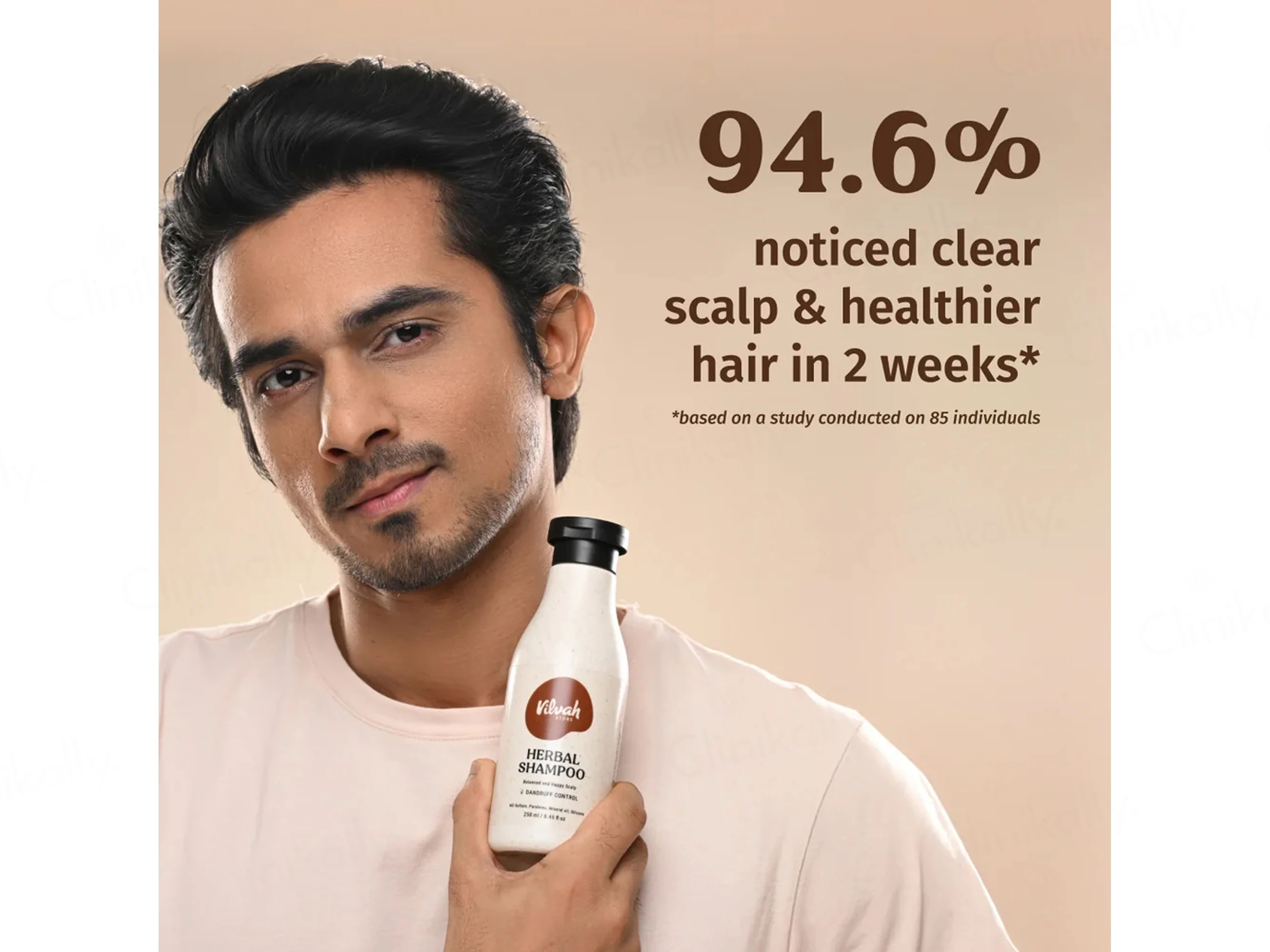 Vilvah Store Herbal Dandruff Control Shampoo - Image 5