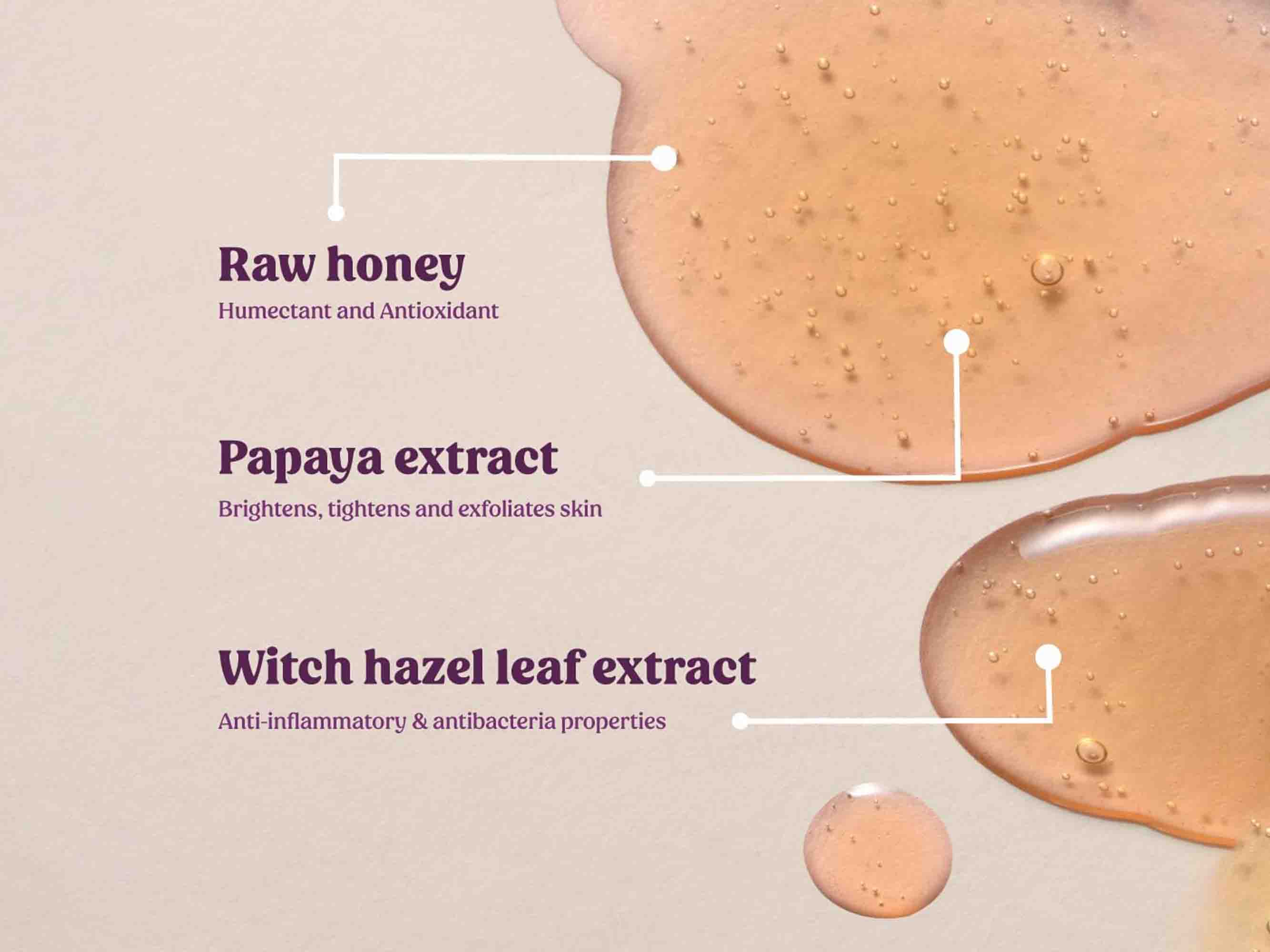Vilvah Store Honey Fix Face Cleanser - Image 3