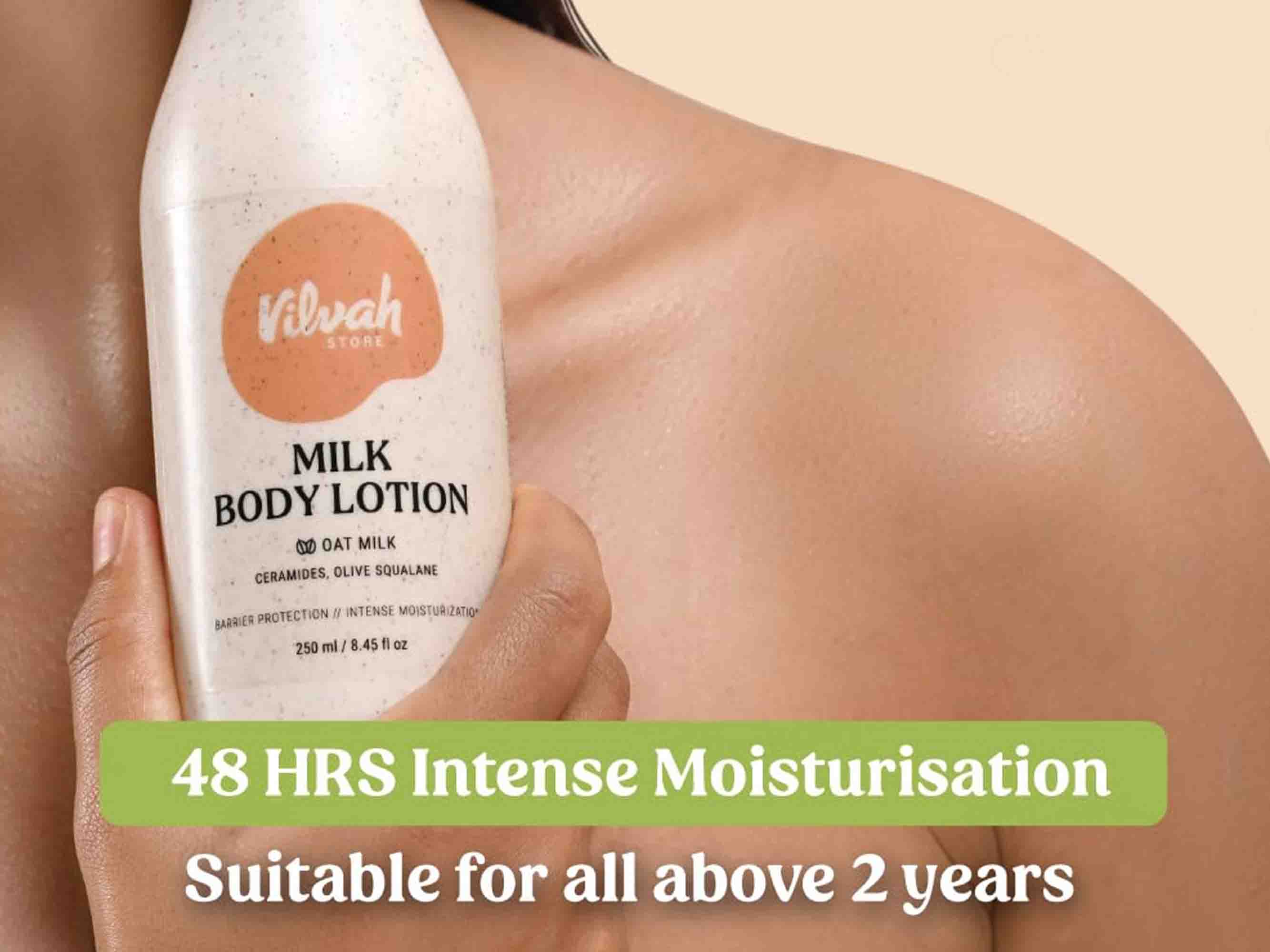Vilvah Store Milk Body Lotion - Image 2