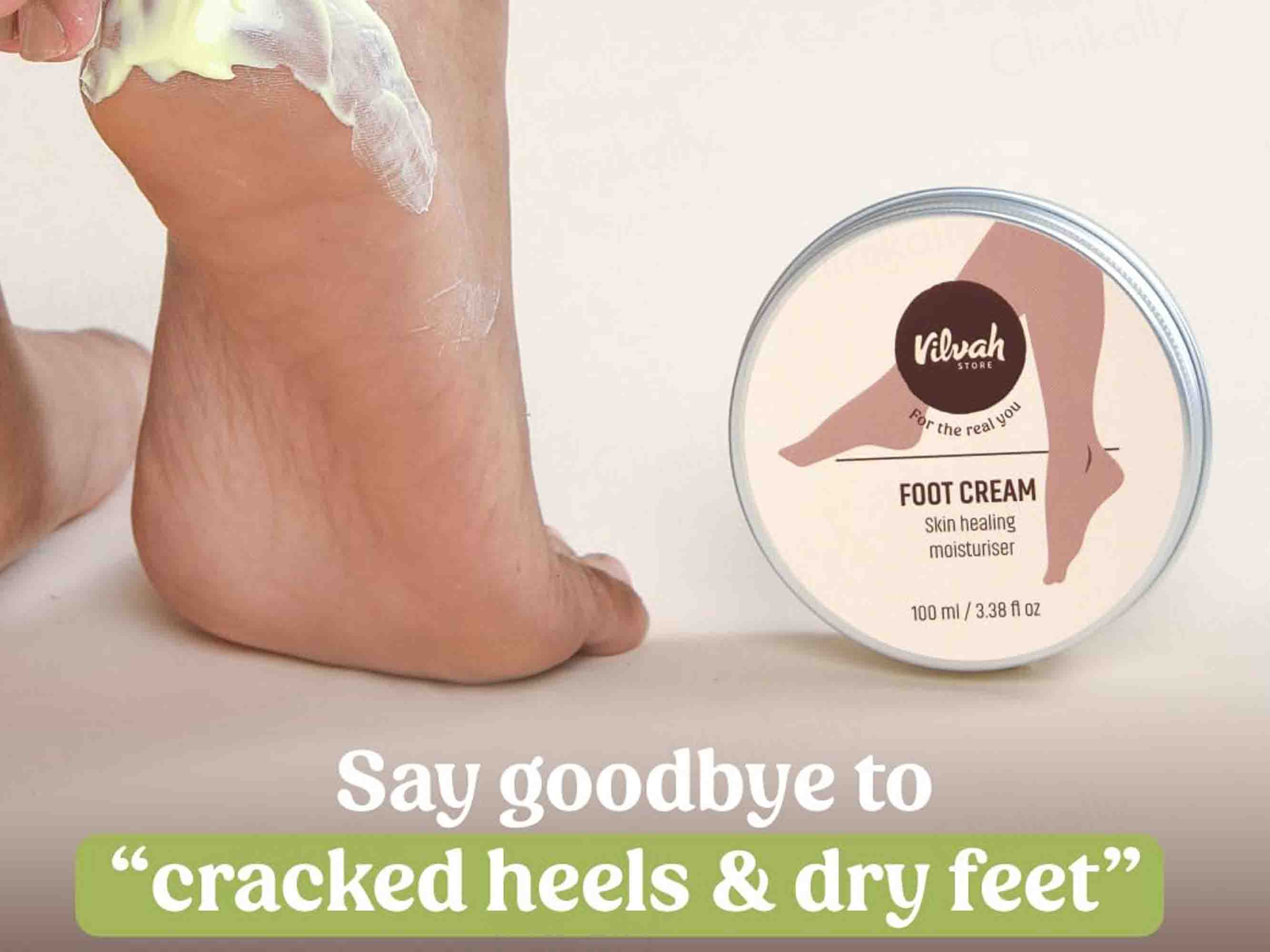 Vilvah Store Moisturizing Foot Cream - Image 2