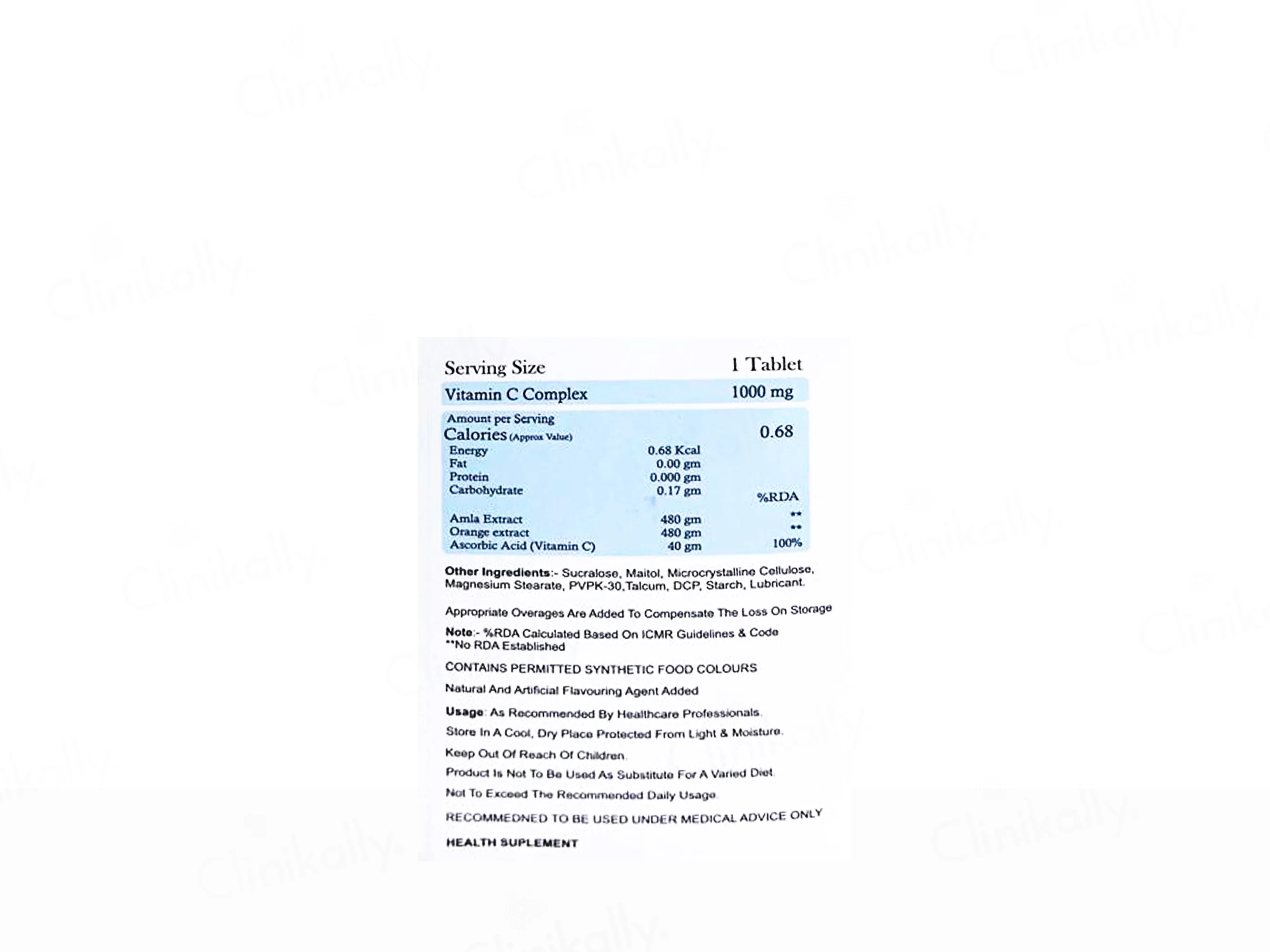 Vinshine Vitamin C Skin Lightening & Rejuvenation Chewable Tablet - Image 2