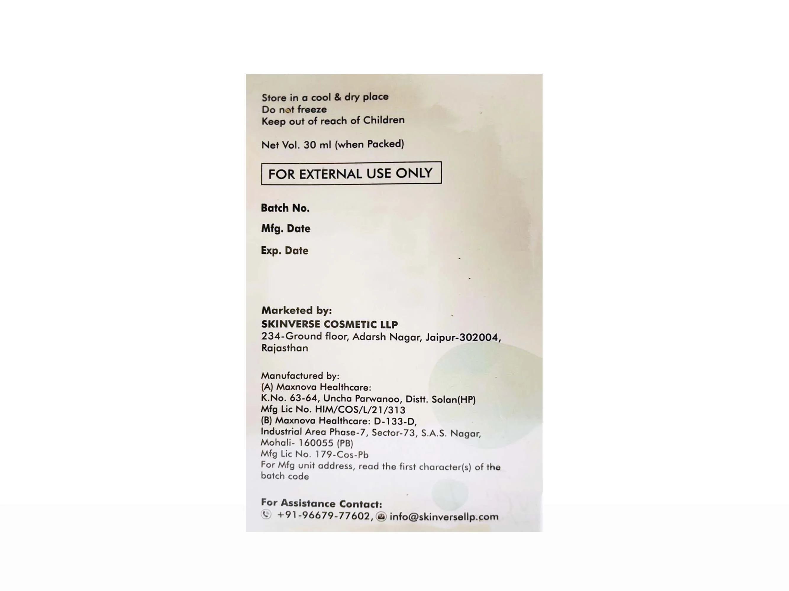 Vitishine Vitamin E Skin Repair Serum - Image 3
