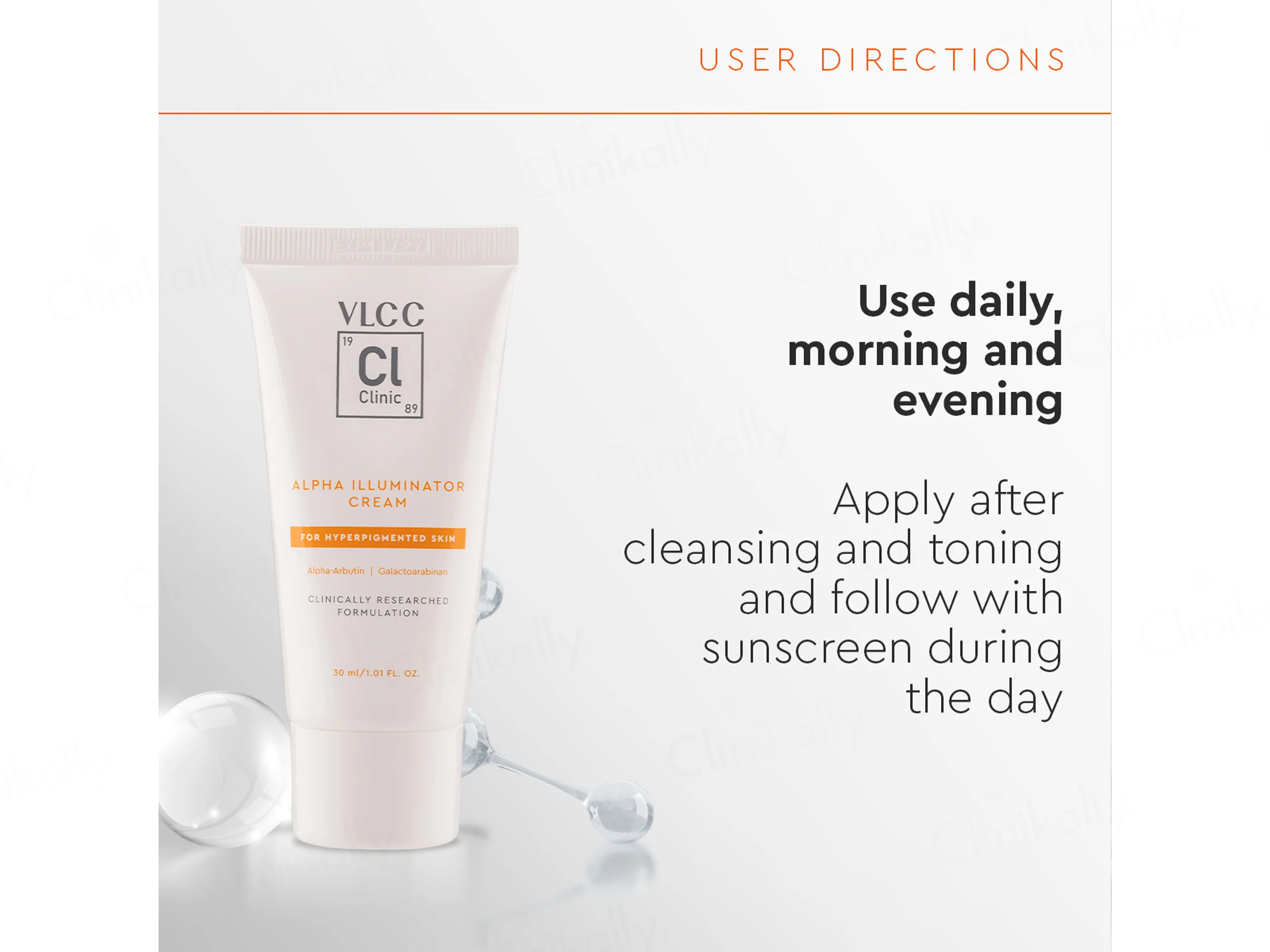 VLCC Clinic Alpha Illuminator Cream For Hyperpigmented Skin - Image 7