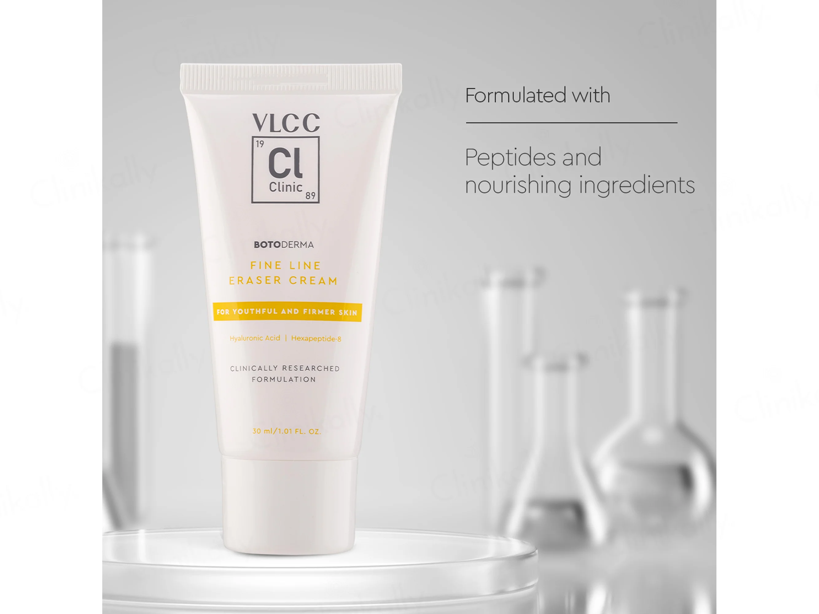 VLCC Clinic Botoderma Fine Line Eraser Cream For Youthful & Firmer Skin - Image 3