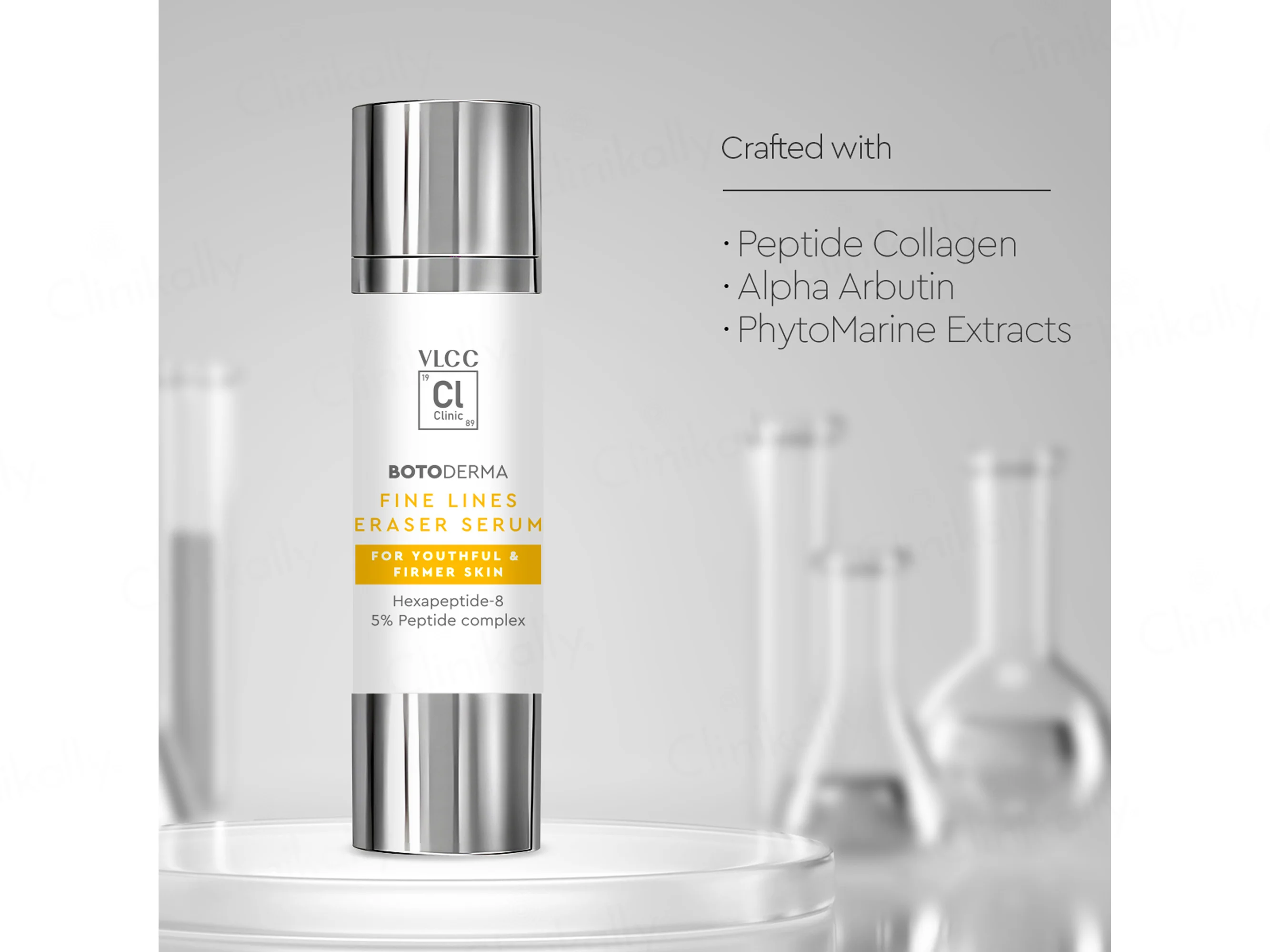 VLCC Clinic Botoderma Fine Line Eraser Serum For Youthful & Firmer Skin - Image 4