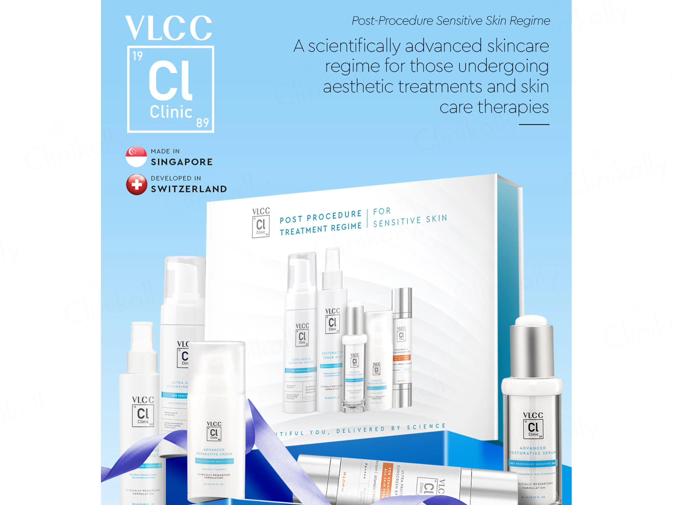 VLCC Clinic Post Procedure Treatment Regime Kit For Sensitive Skin - Image 2