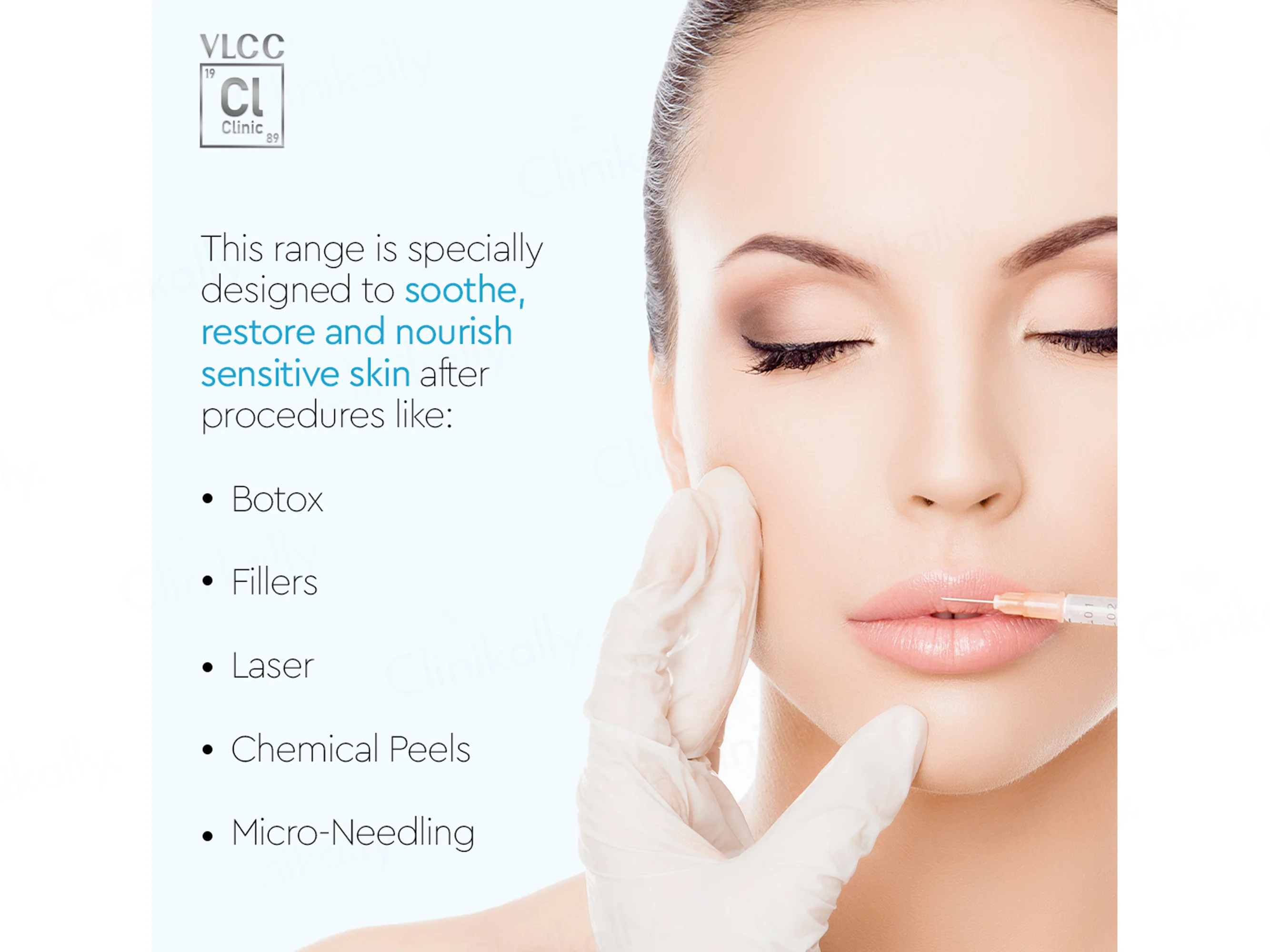VLCC Clinic Post Procedure Treatment Regime Kit For Sensitive Skin - Image 3