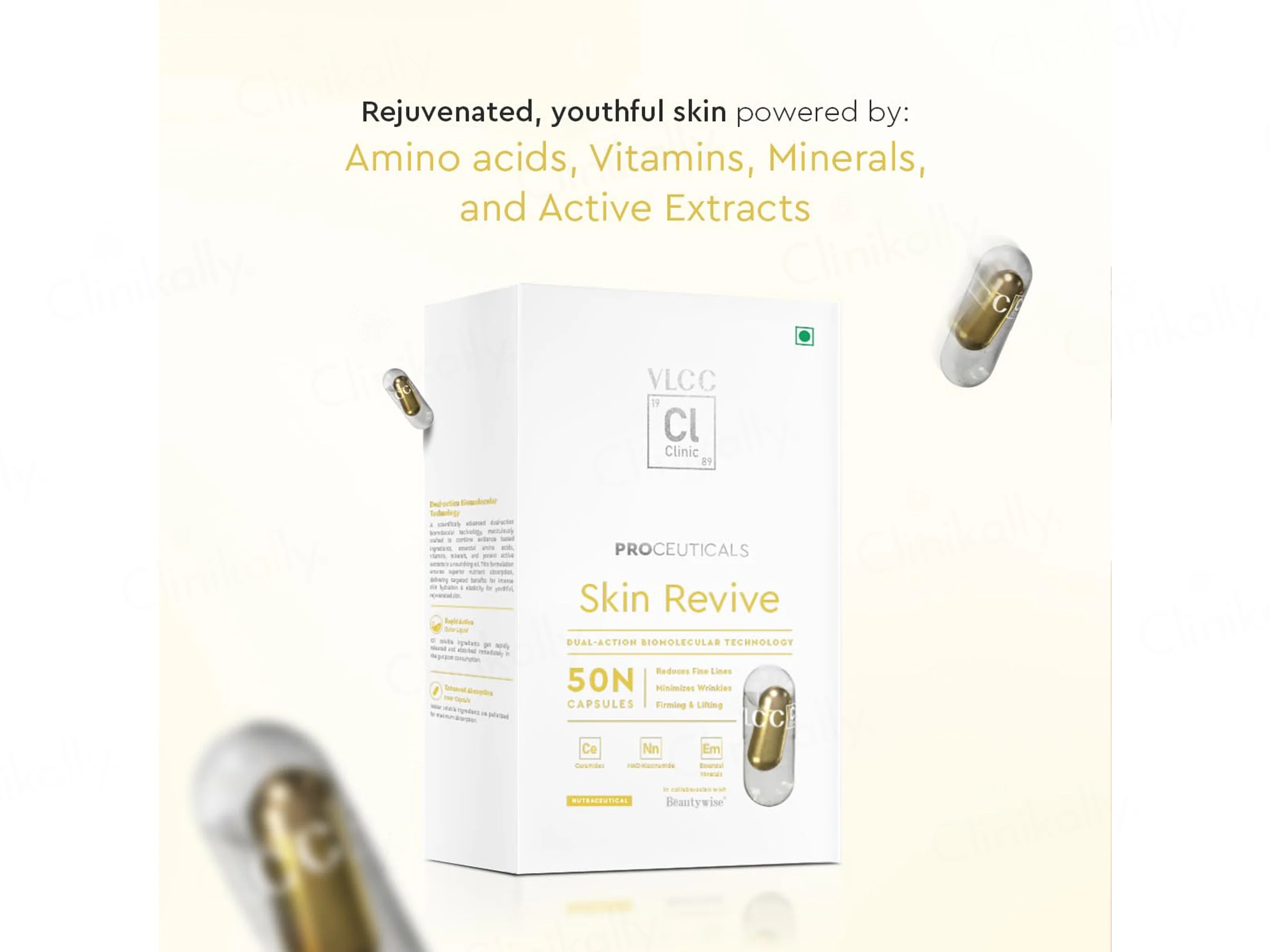 VLCC Clinic Proceuticals Skin Revive Nutraceutical Capsule - Image 4
