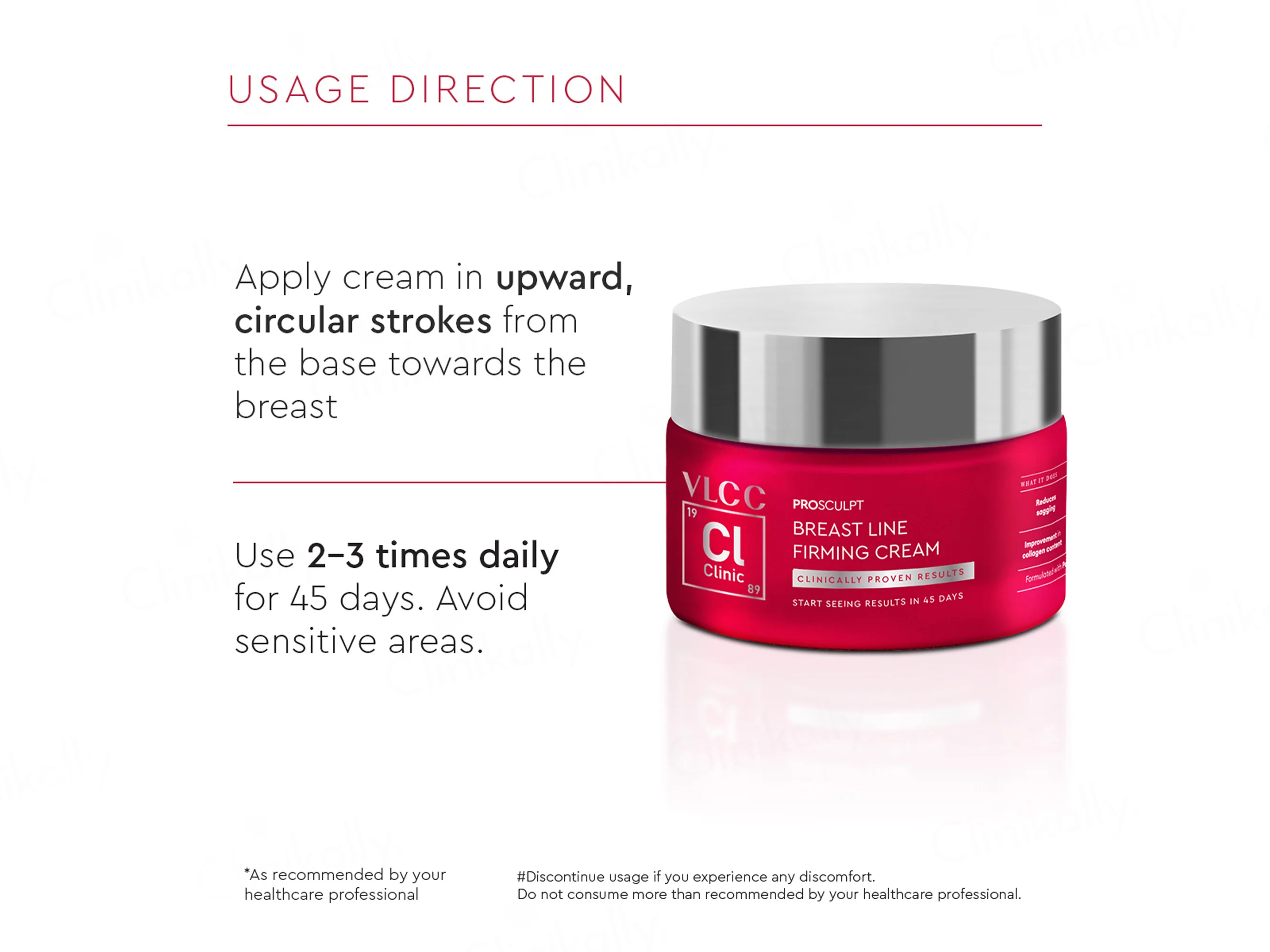 VLCC Clinic Prosculpt Breast Line Firming Cream - Image 3