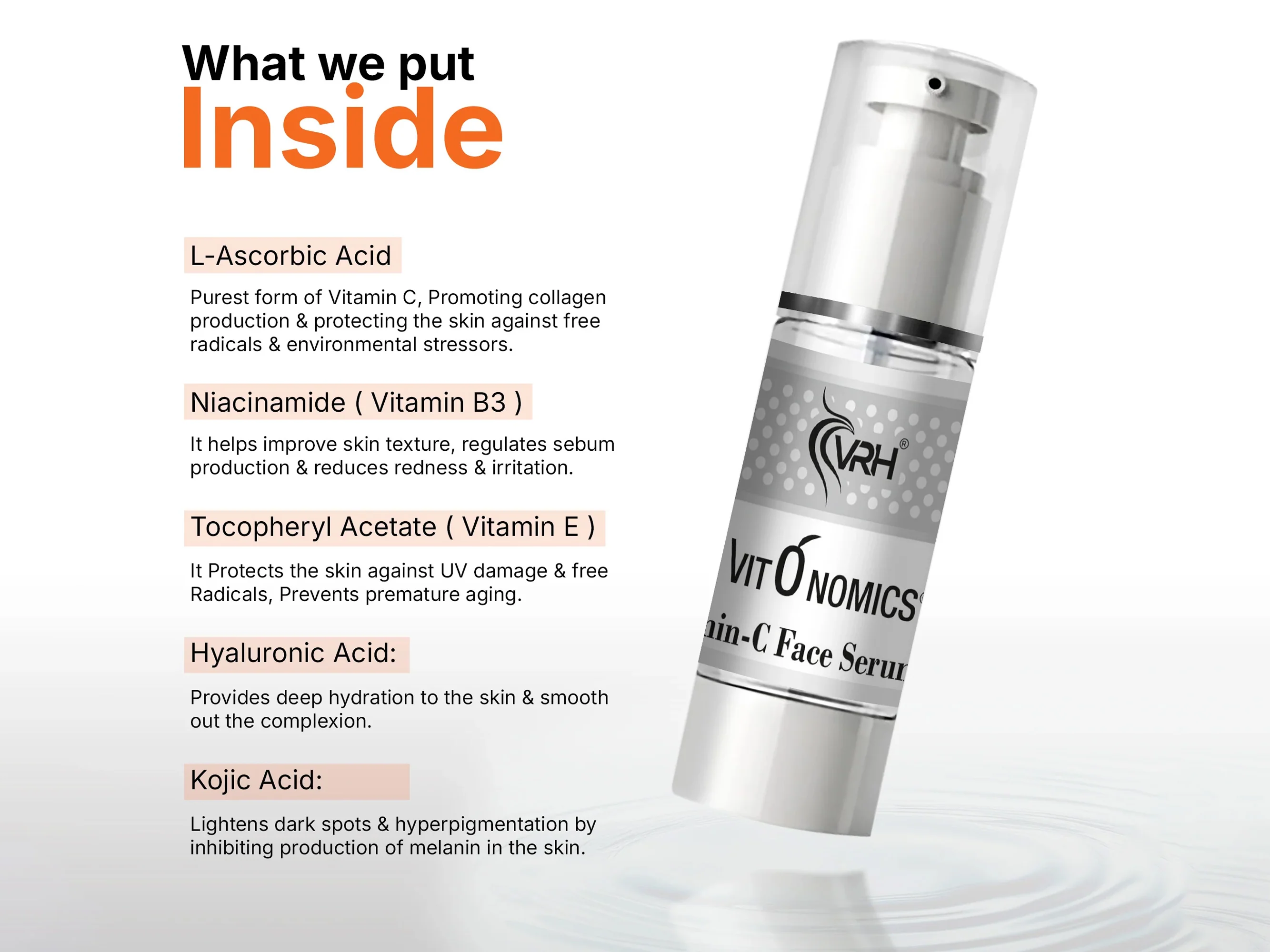 VRH 25% Vitamin C Face Serum - Image 4