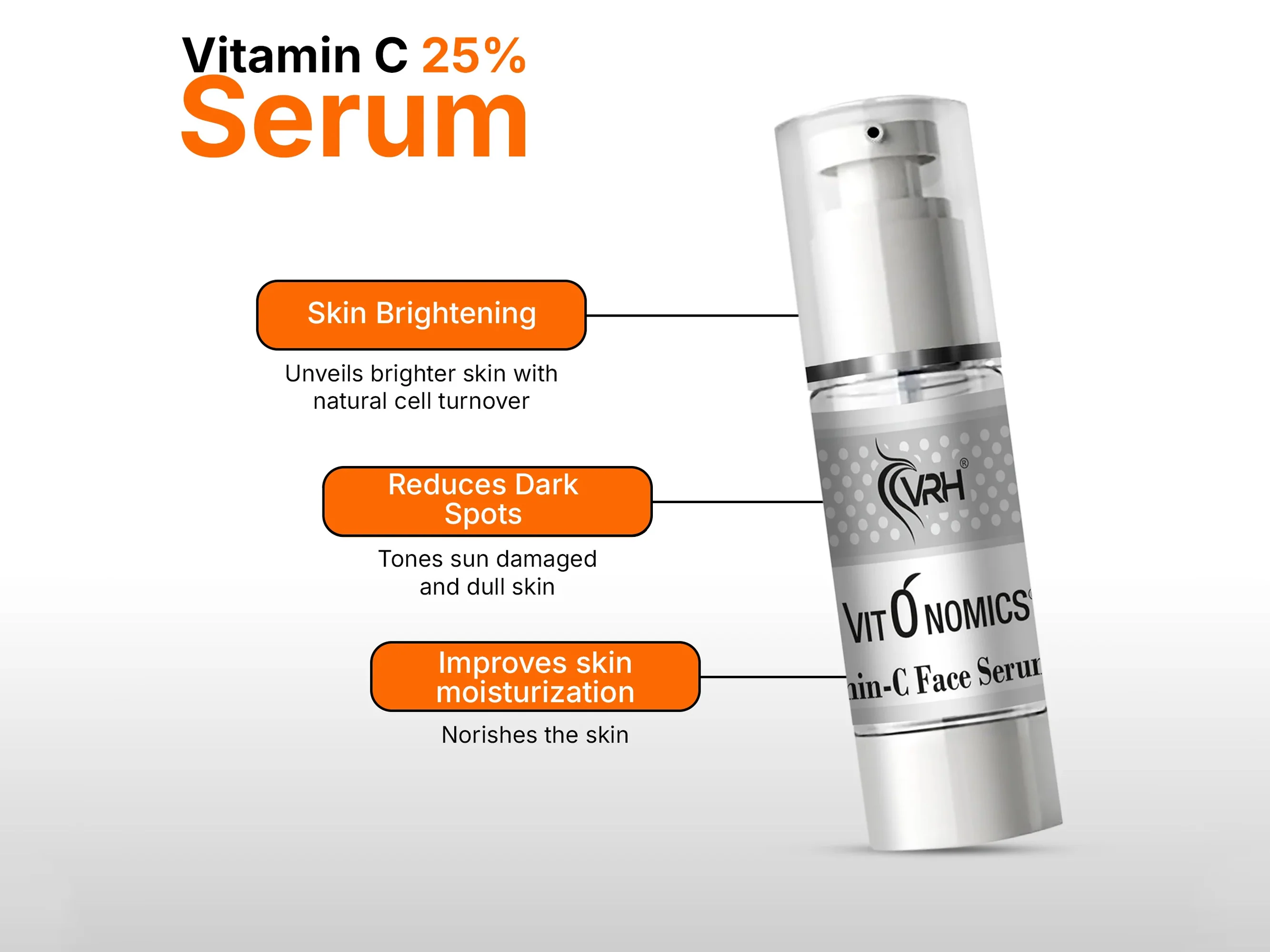 VRH 25% Vitamin C Face Serum - Image 5