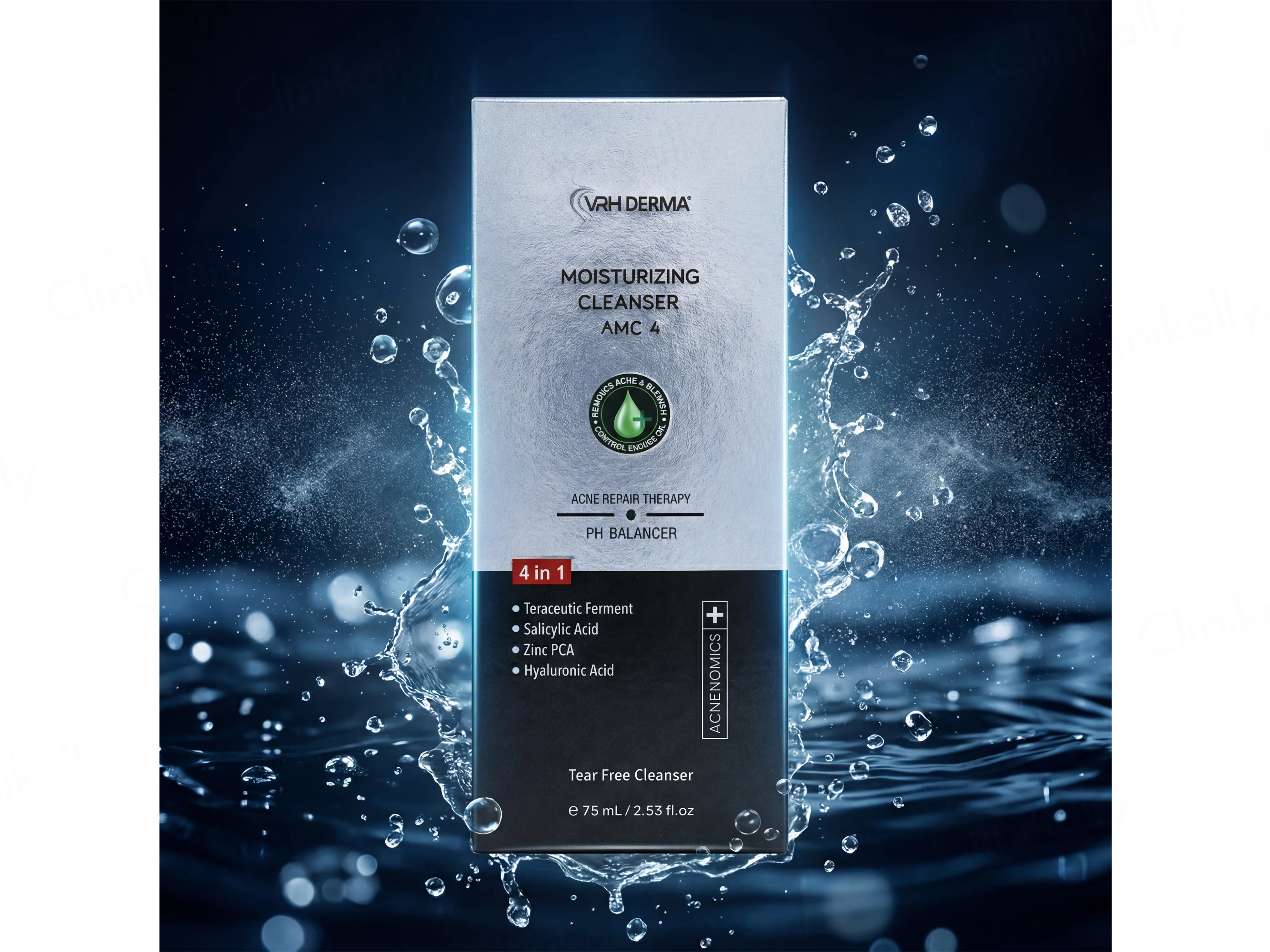 VRH 4 In 1 AMC 4+ Acne Moisturizing Cleanser - Image 4