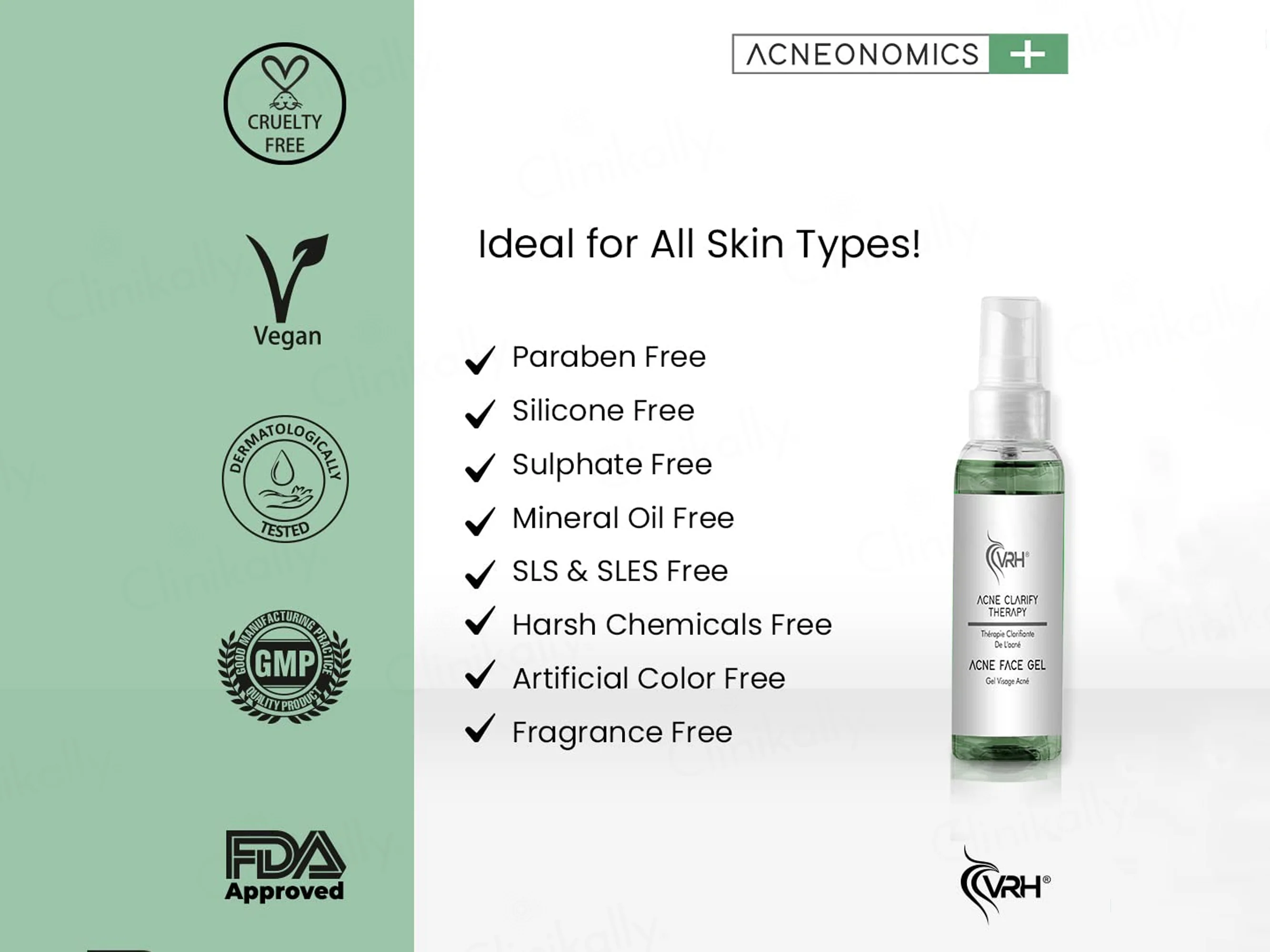 VRH Acne Clarify Therapy Acne Face Gel - Image 3