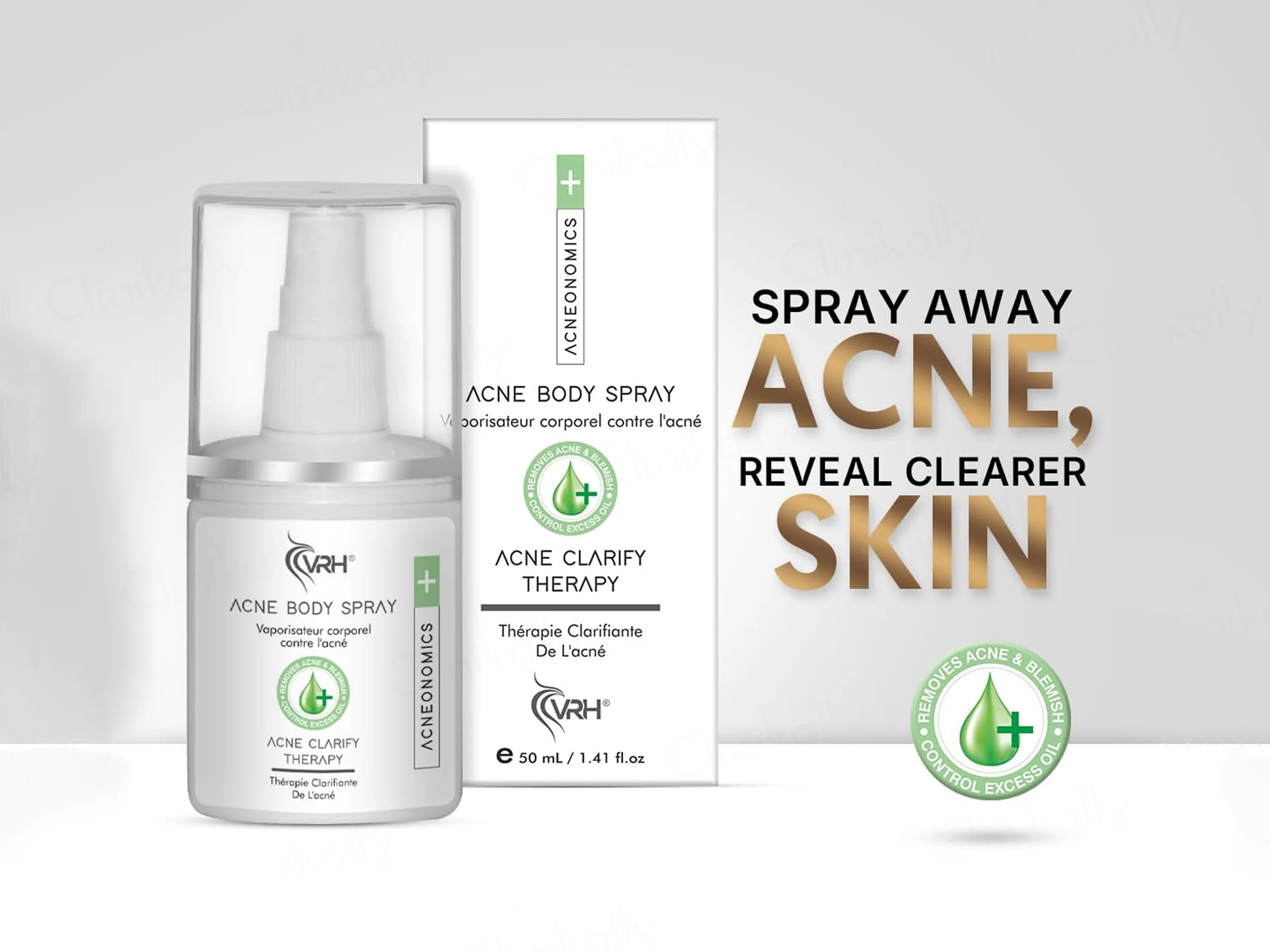 VRH Acne Clarify Therapy Body Spray - Image 2