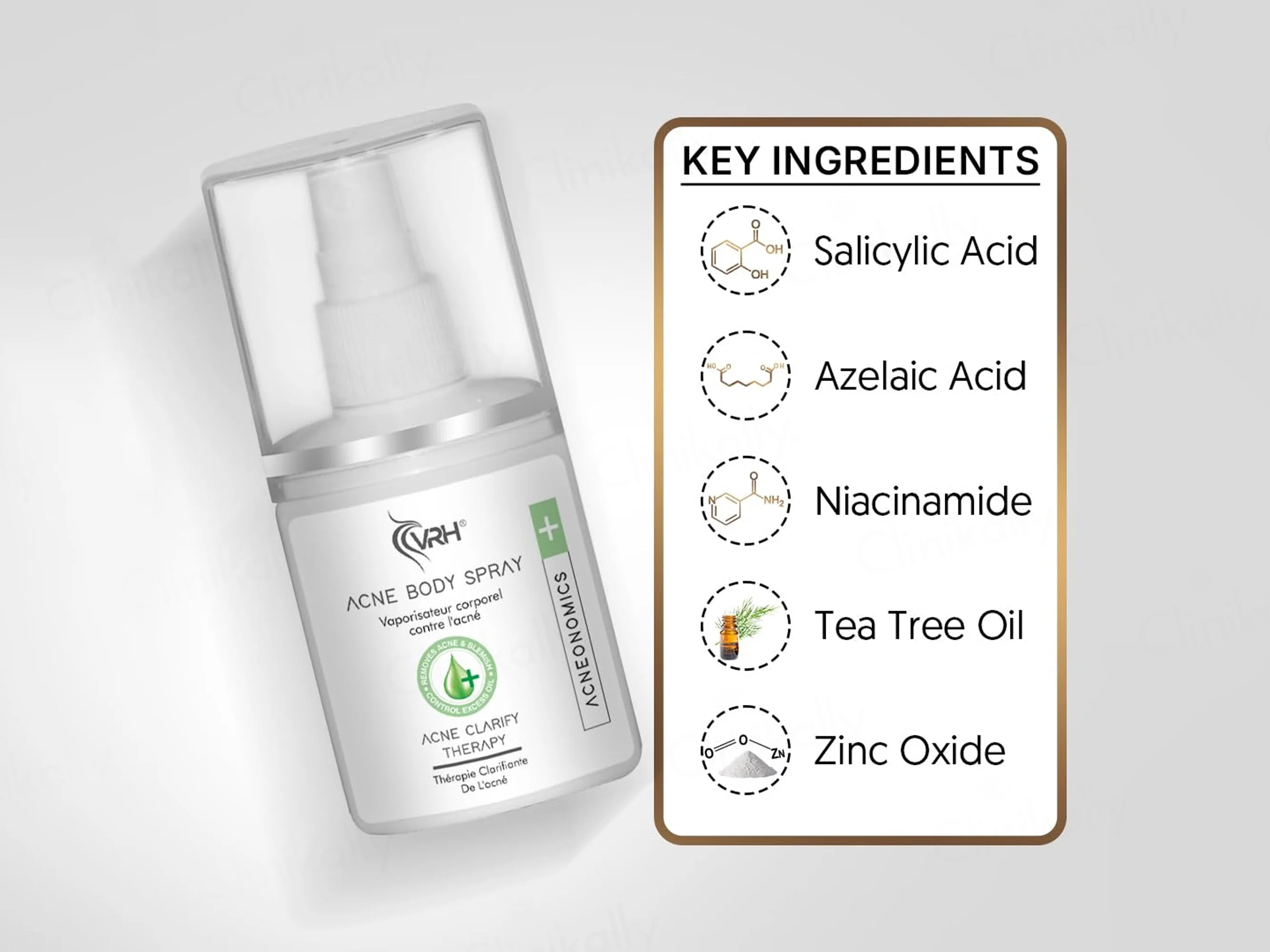 VRH Acne Clarify Therapy Body Spray - Image 3