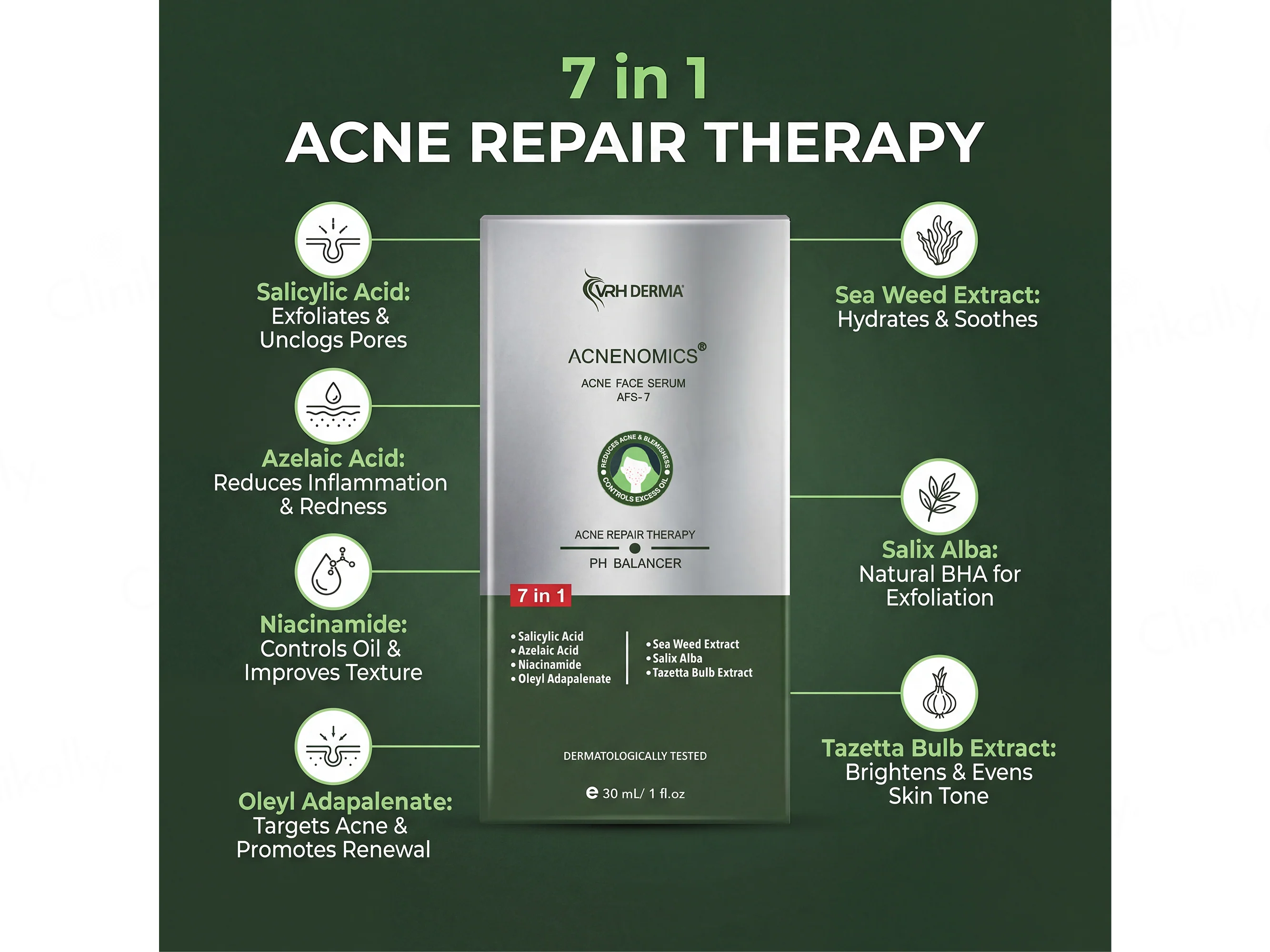 VRH AFS 7 Acne Face Serum - Image 3
