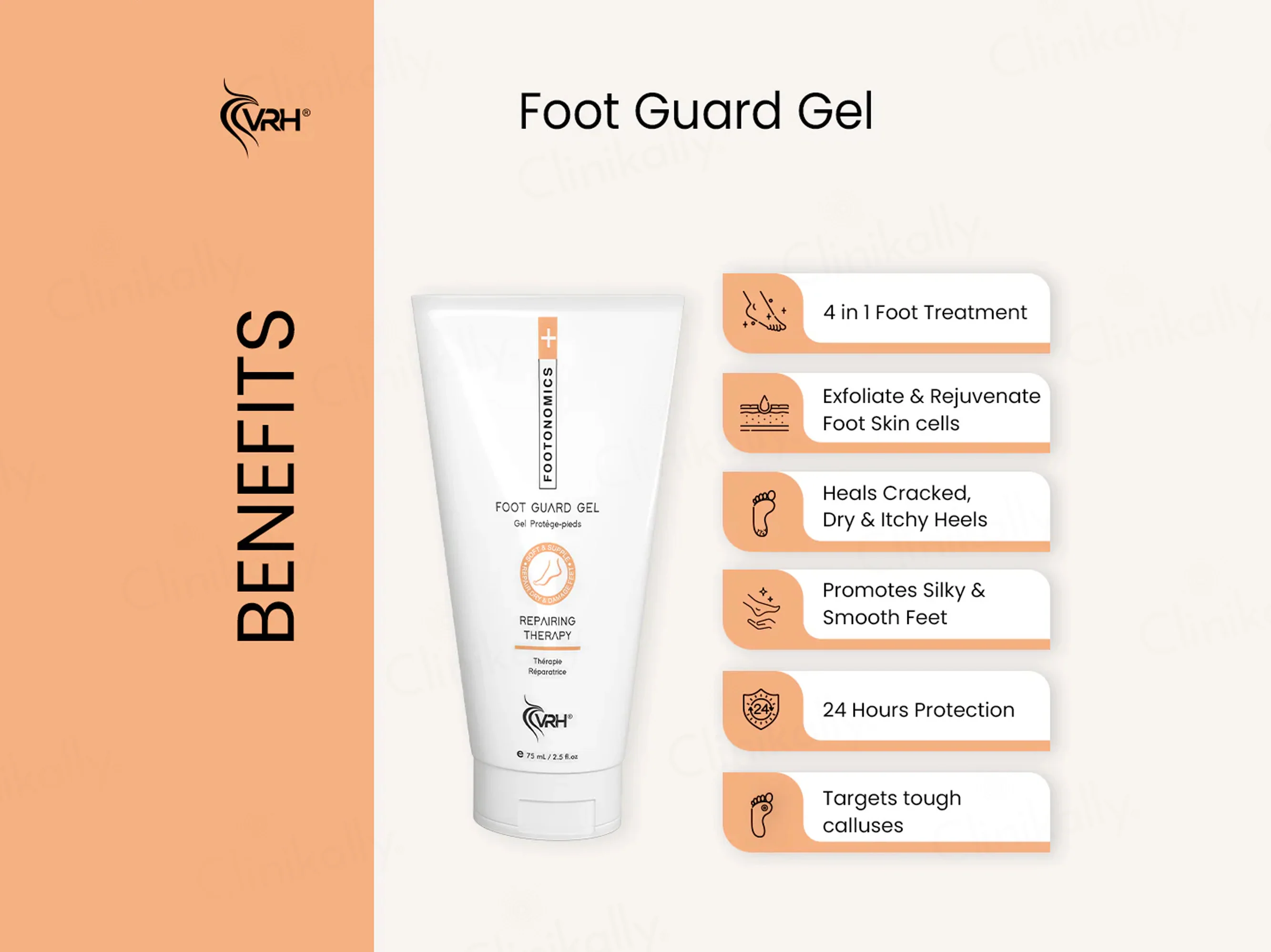 VRH Foot Guard Repairing Therapy Gel - Image 3
