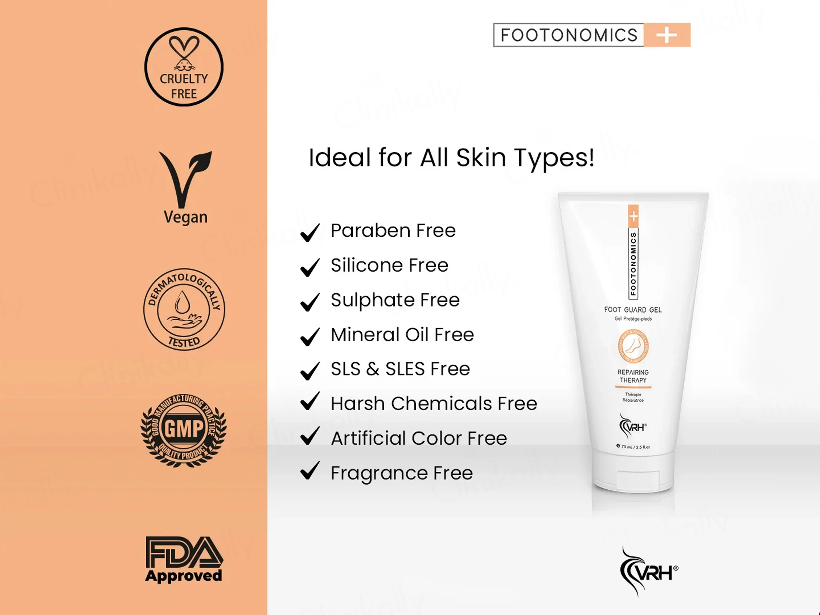 VRH Foot Guard Repairing Therapy Gel - Image 4