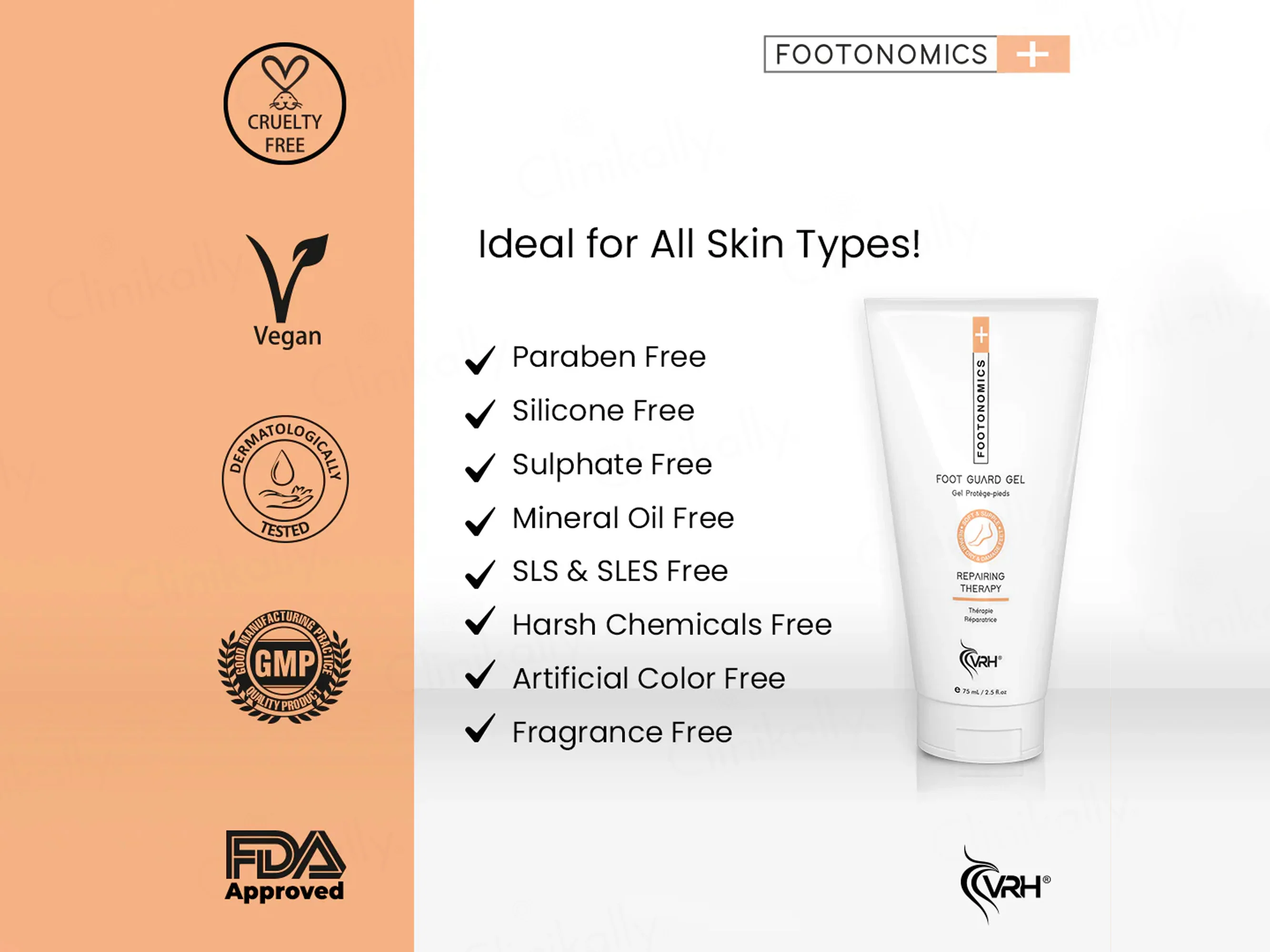 VRH Foot Guard Repairing Therapy Gel - Image 6