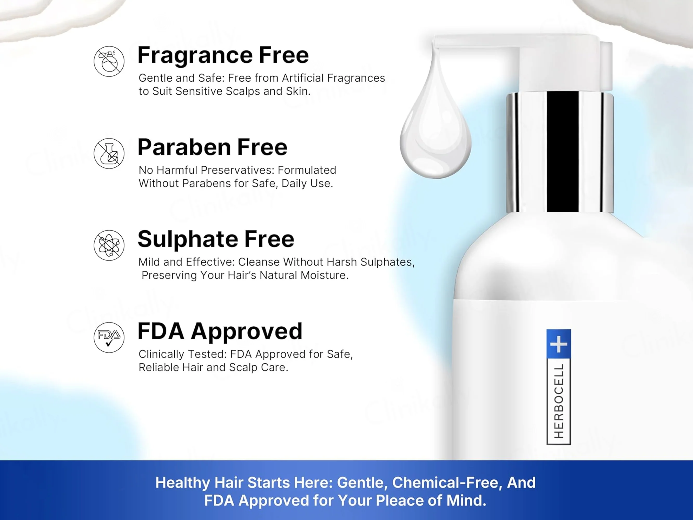 VRH HCS 5 Hairfall Control Shampoo - Image 5