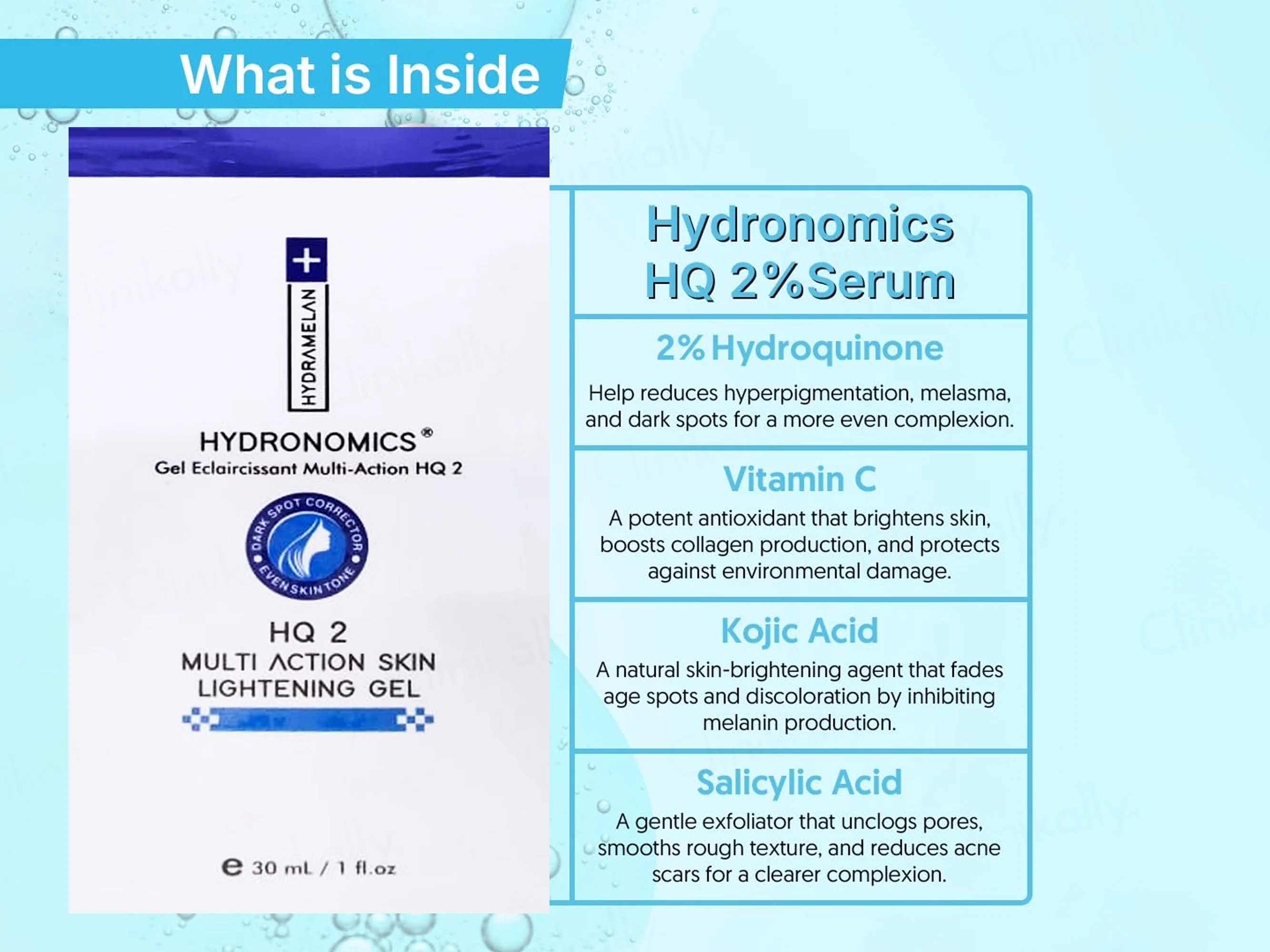 VRH HQ 2 Multi Action Skin Lightening Gel - Image 3
