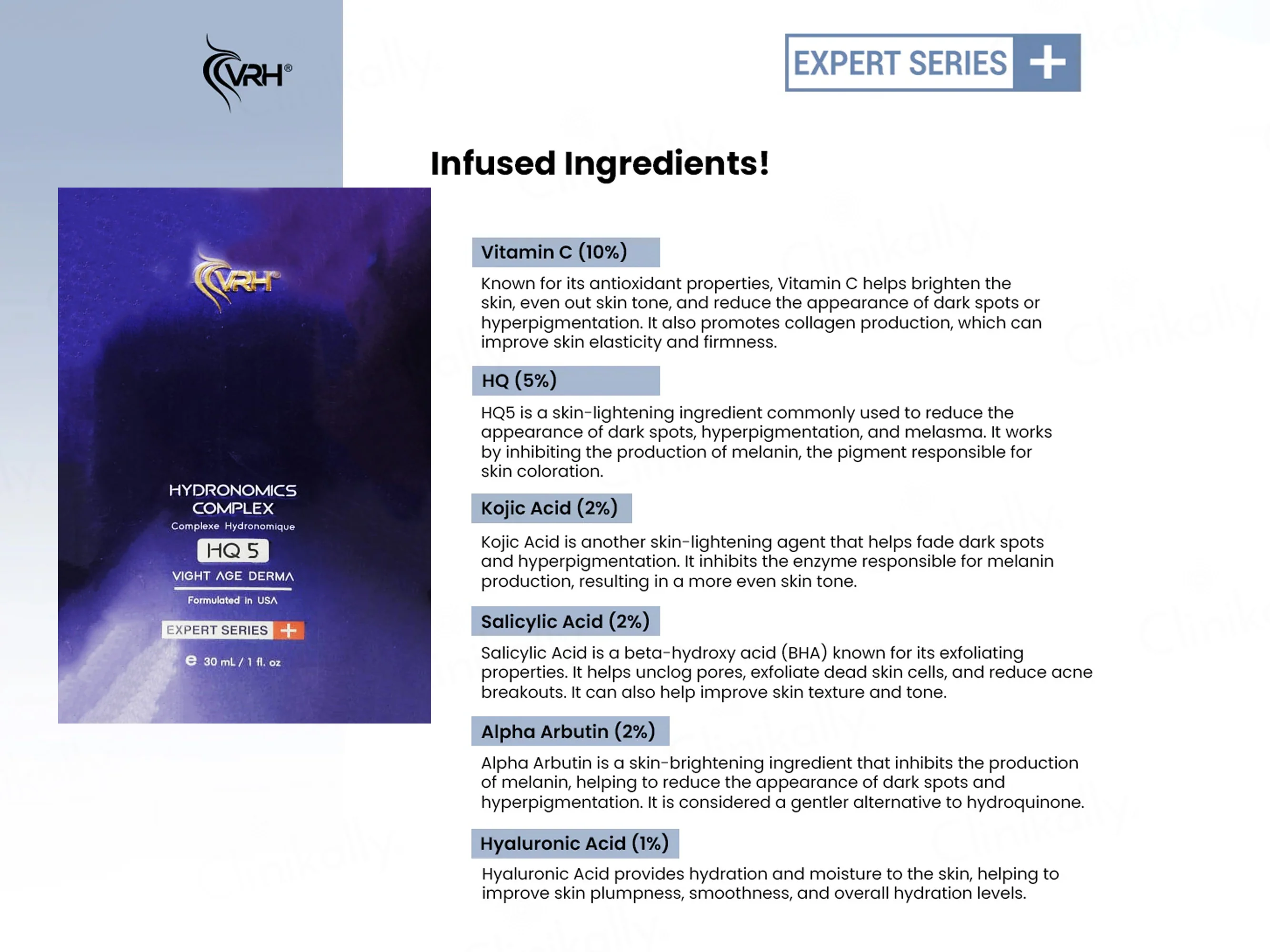 VRH HQ 5 Hydronomics Complex Face Serum - Image 2