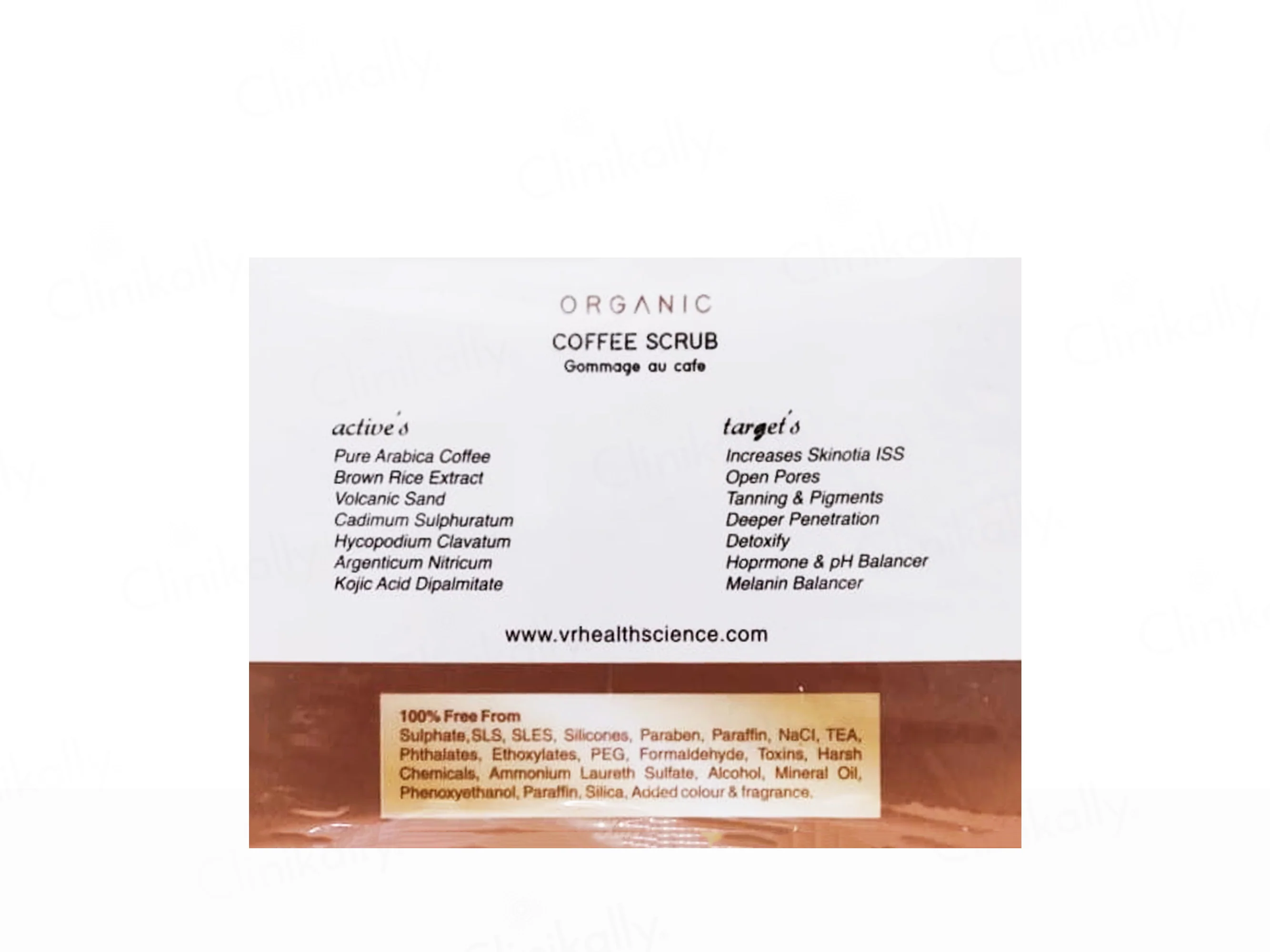 VRH Pigment Defence Therapy Coffee Scrub - Image 3