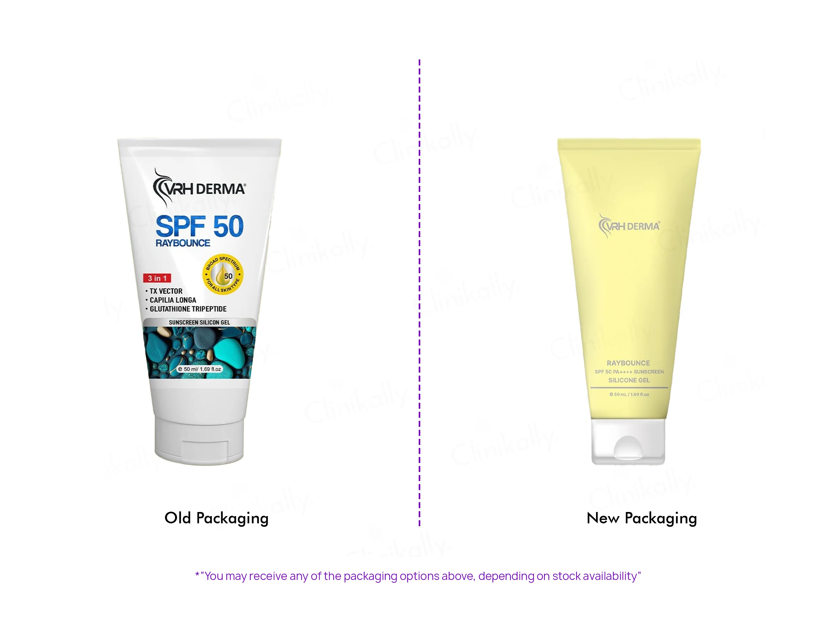 VRH Raybounce SSG 3 Silicone Sunscreen Gel SPF 50 PA++++ - Image 2
