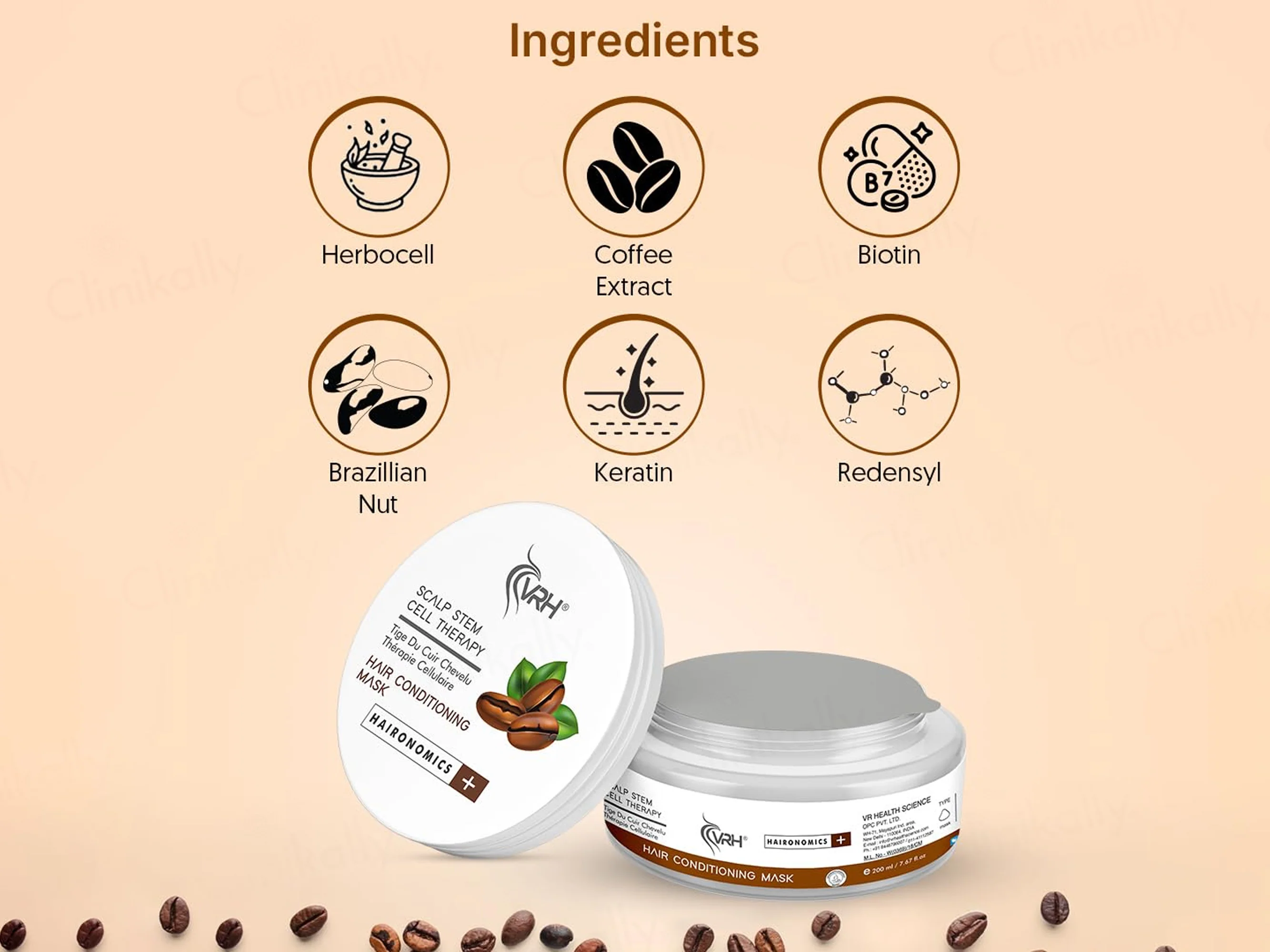 VRH Scalp Stem Cell Therapy Hair Conditioning Mask - Image 2