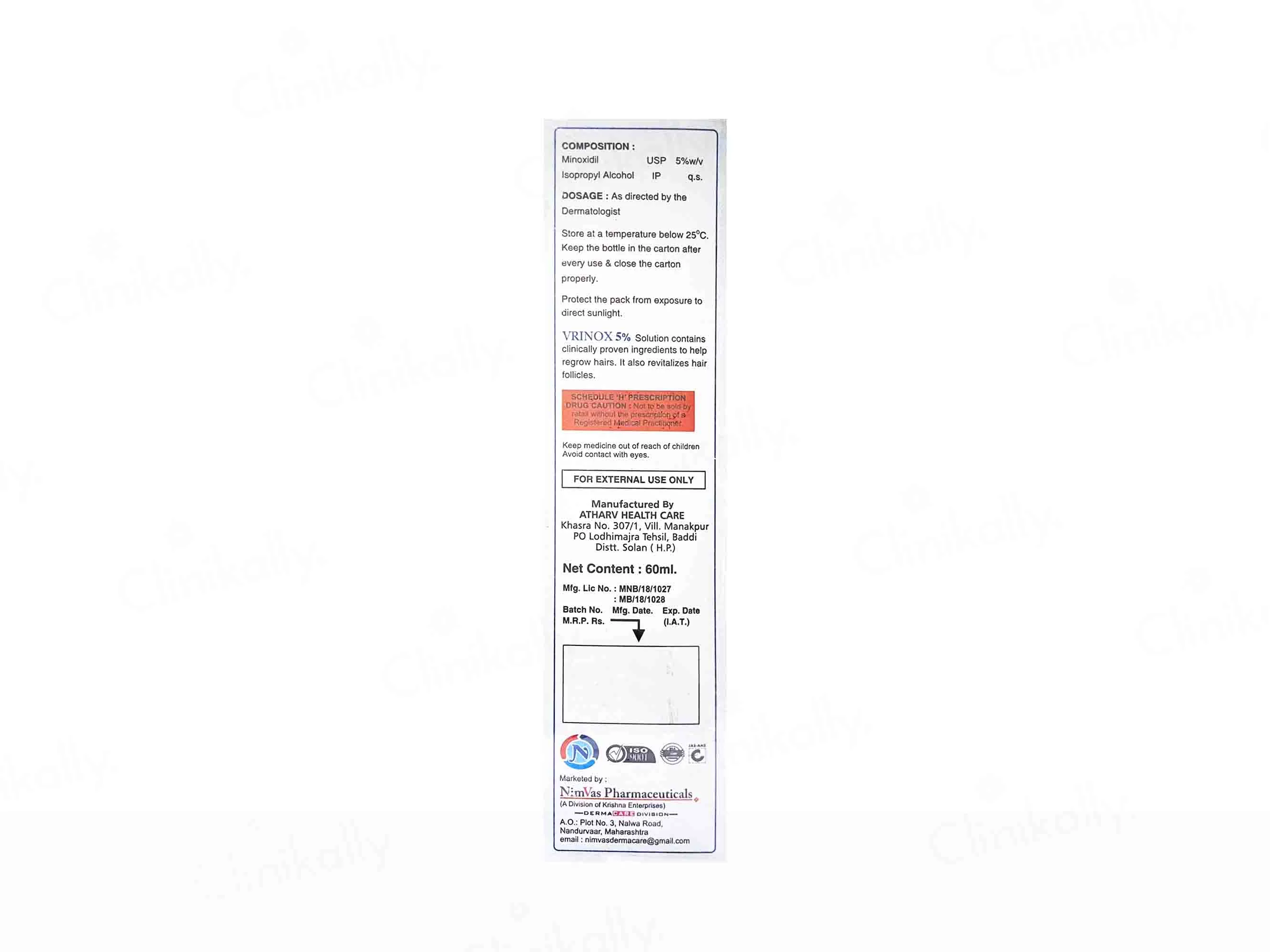 Vrinox 5% Topical Solution - Image 3