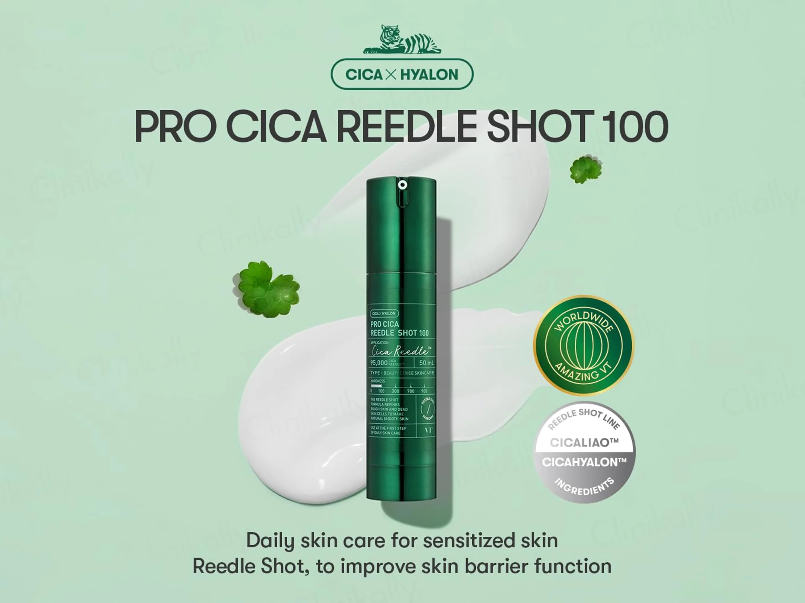 VT Cosmetics 100 Pro Cica Reedle Shot - Image 3