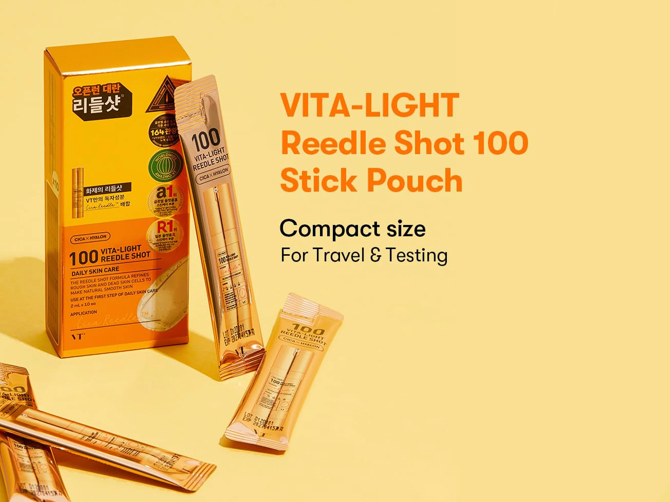 VT Cosmetics 100 Vita-Light Reedle Shot Stick - Image 3