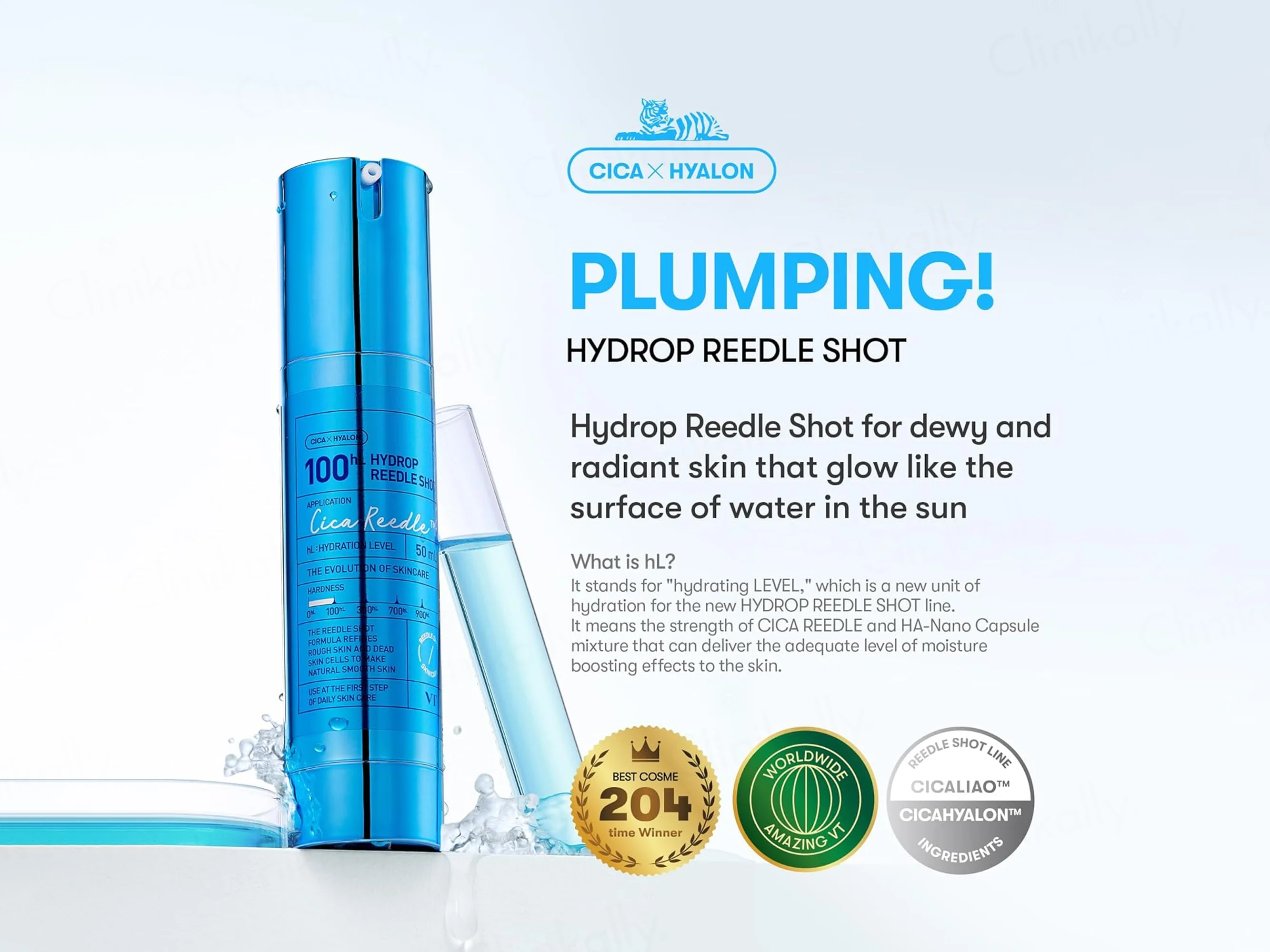 VT Cosmetics 100hL Hydrop Reedle Shot - Image 3