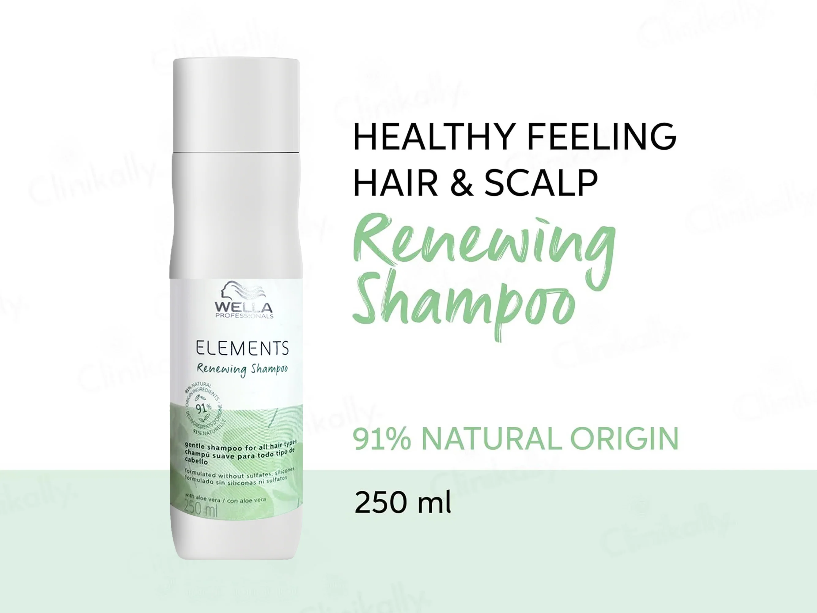 Wella Professionals Elements Renewing Gentle Shampoo - Image 3