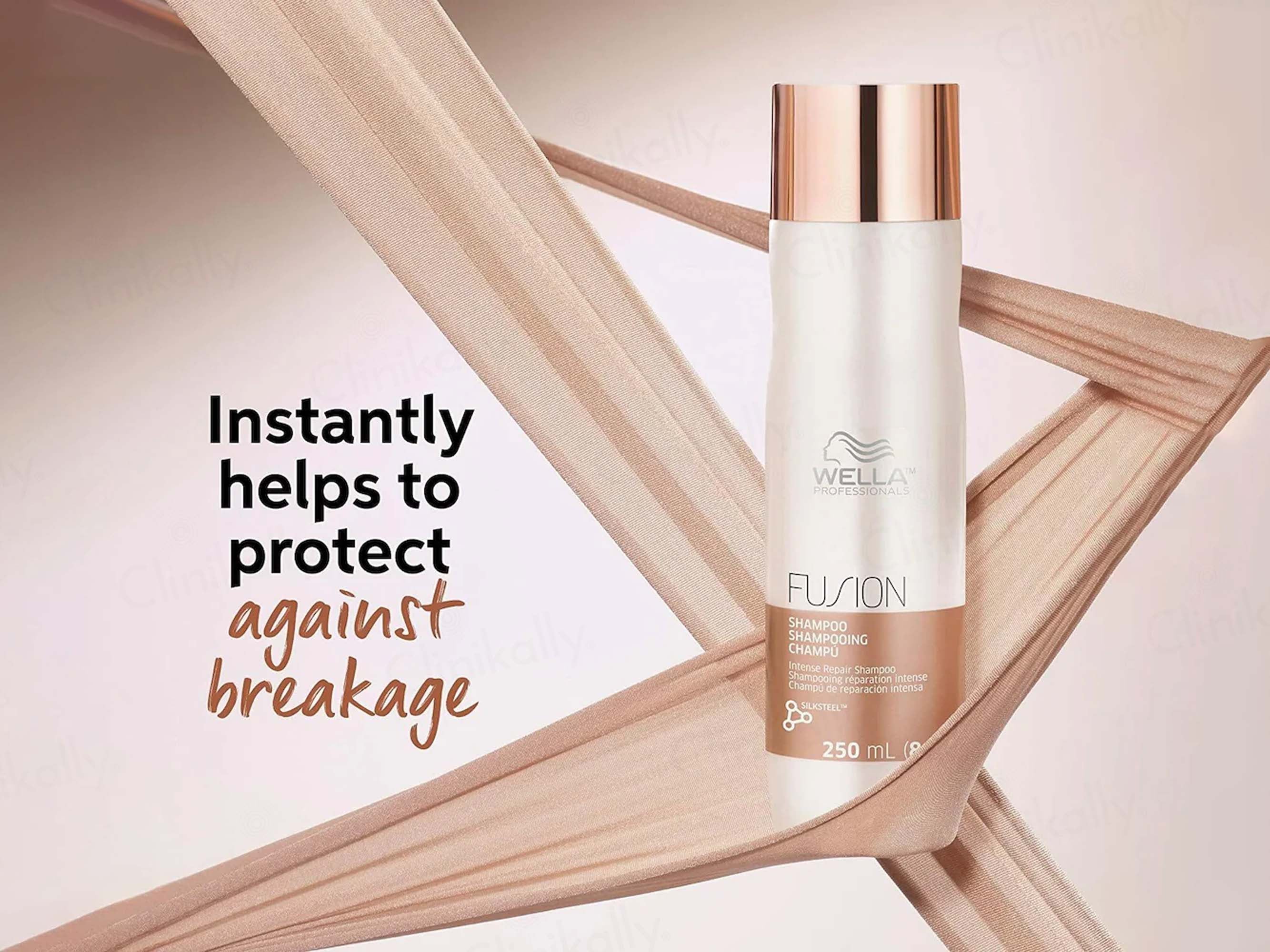 Wella Professionals Fusion Intense Repair Shampoo - Image 2