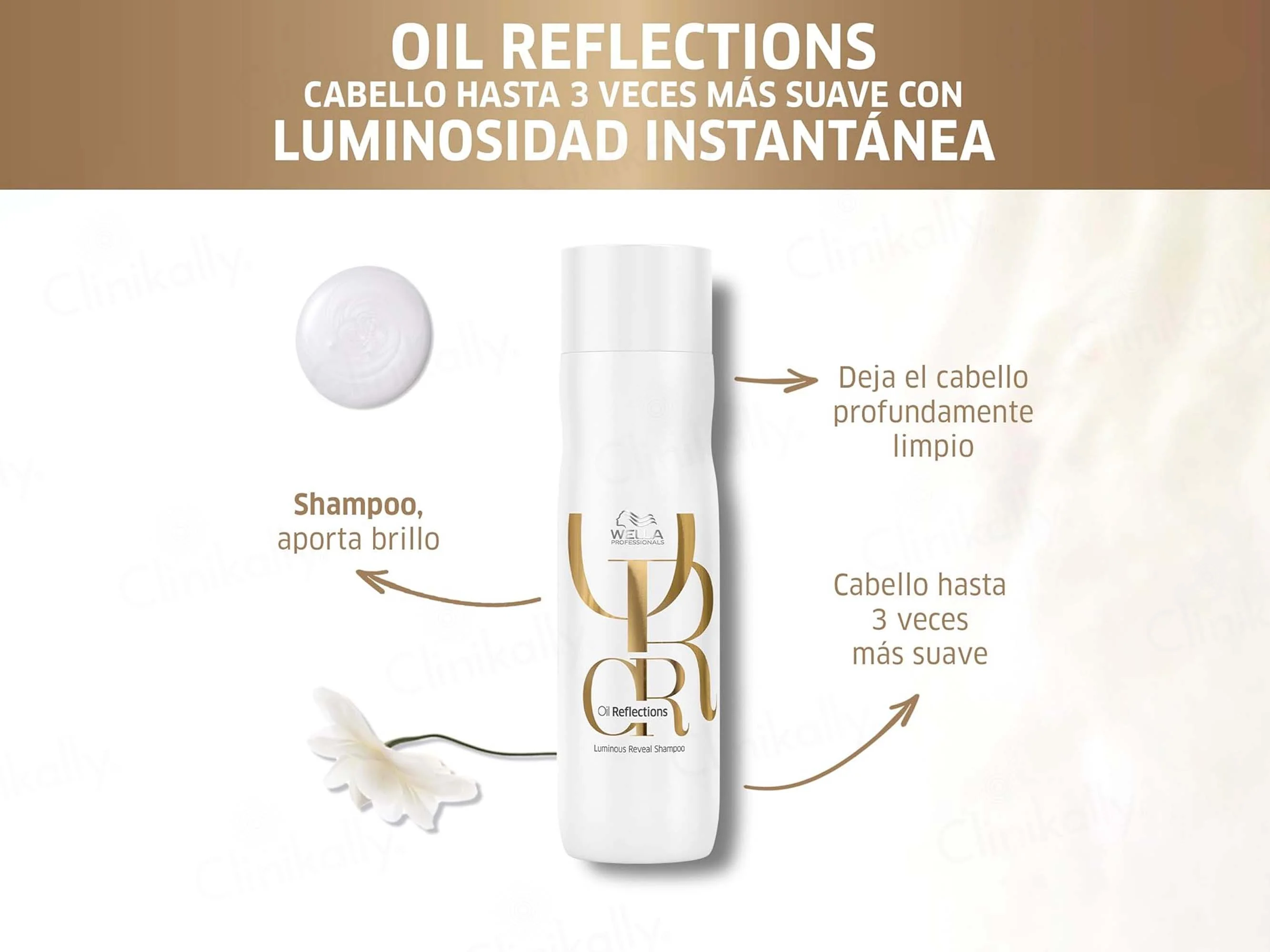 Wella Professionals Oil Reflections Luminous Reveal Shampoo - Image 2