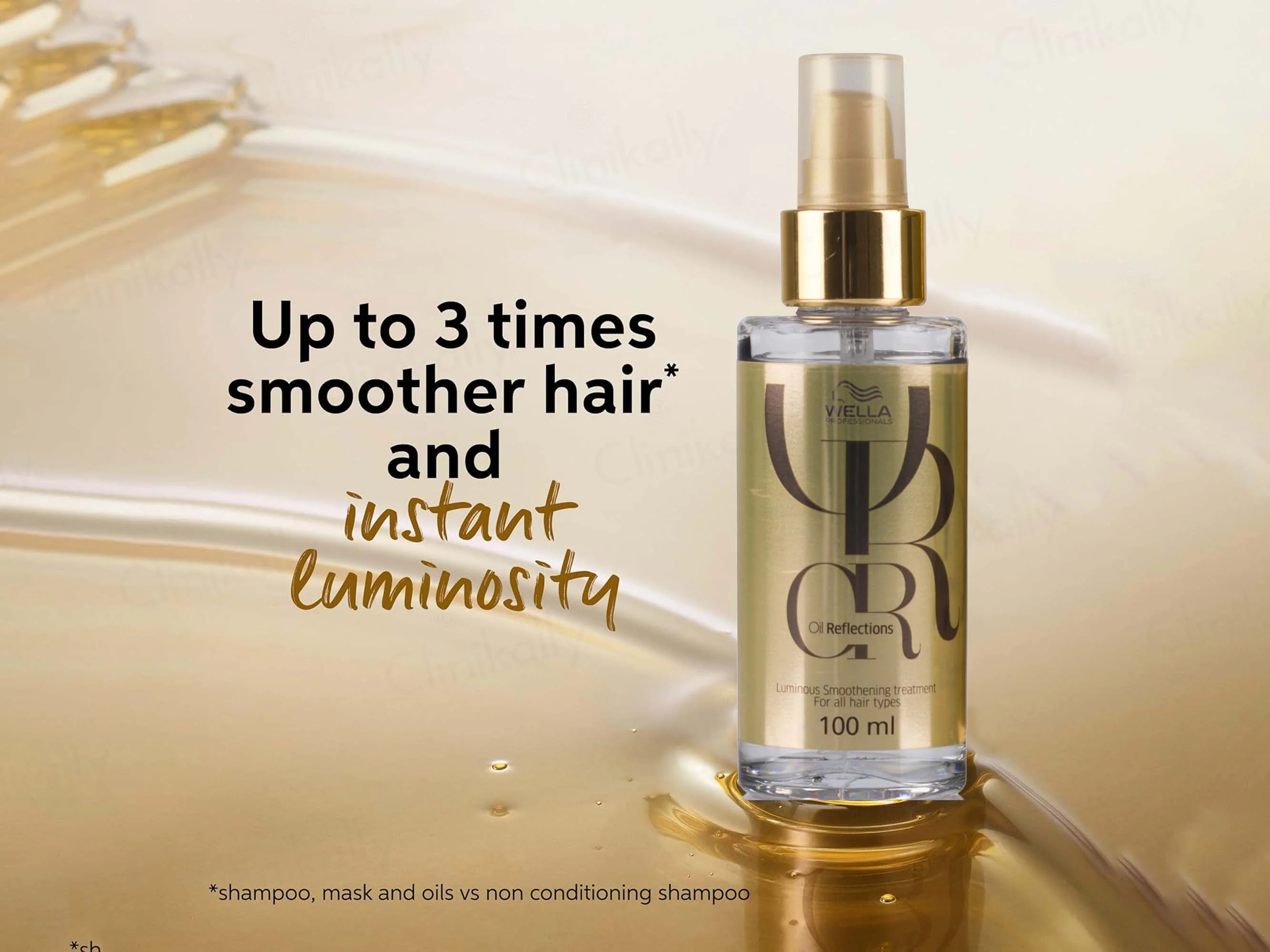 Wella Professionals Oil Reflections Luminous Smoothening Treatment - Image 4