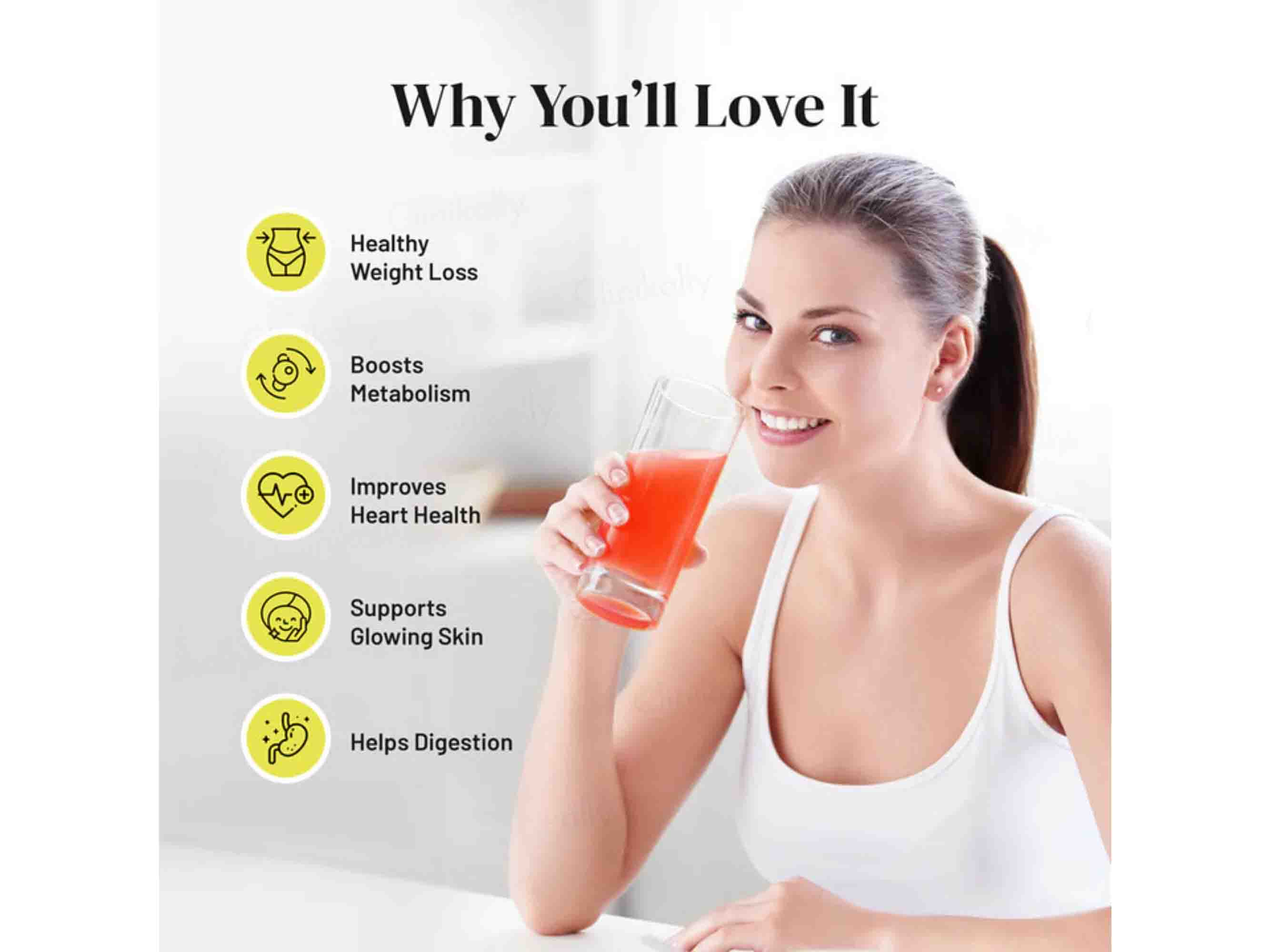 Wellbeing Nutrition Apple Cider Vinegar with Garcinia Cambogia & Pomegranate Tablet - Image 7