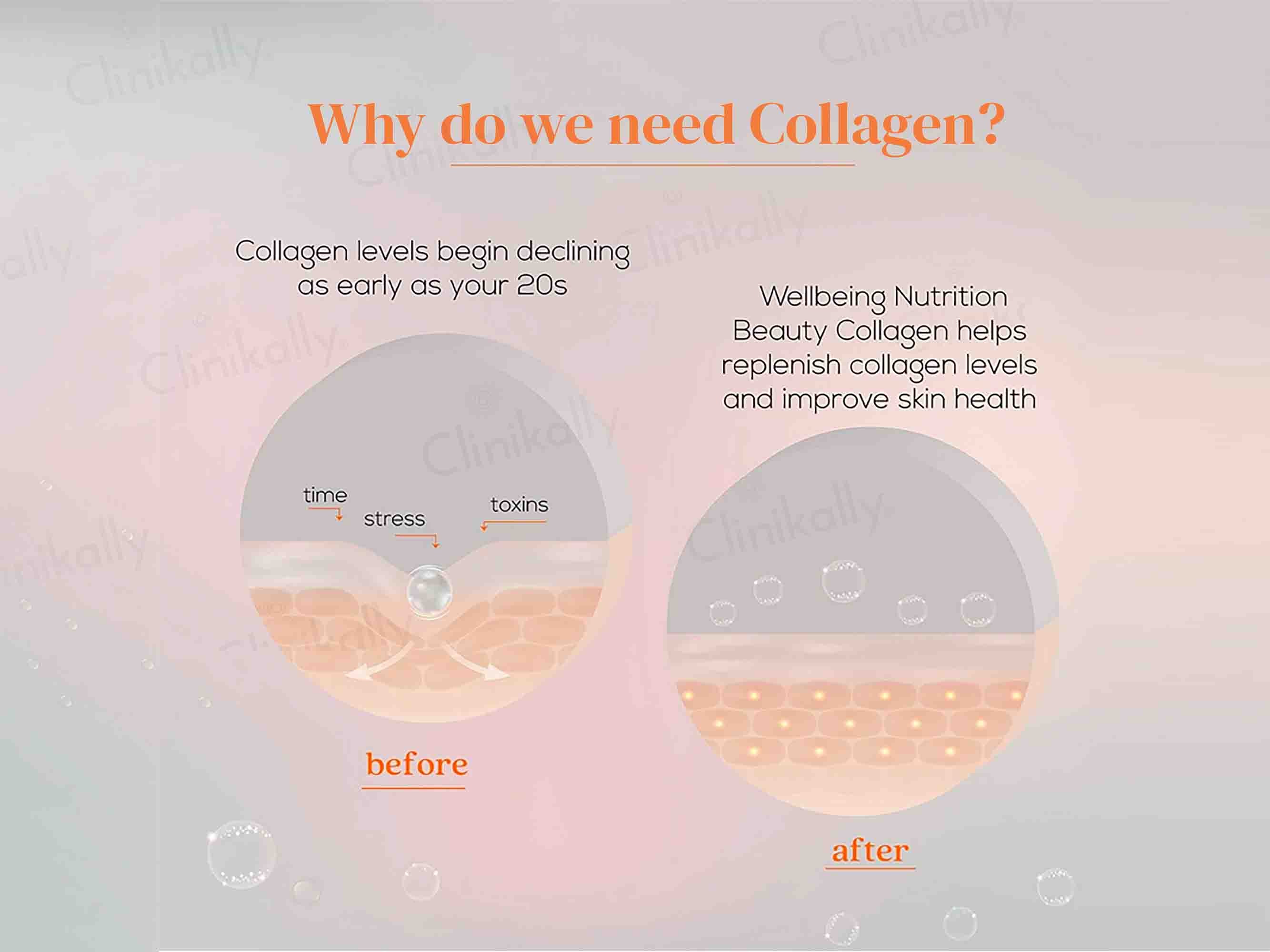 Wellbeing Nutrition Beauty Korean Marine Collagen Powder - Mango Peach Flavour - Image 5