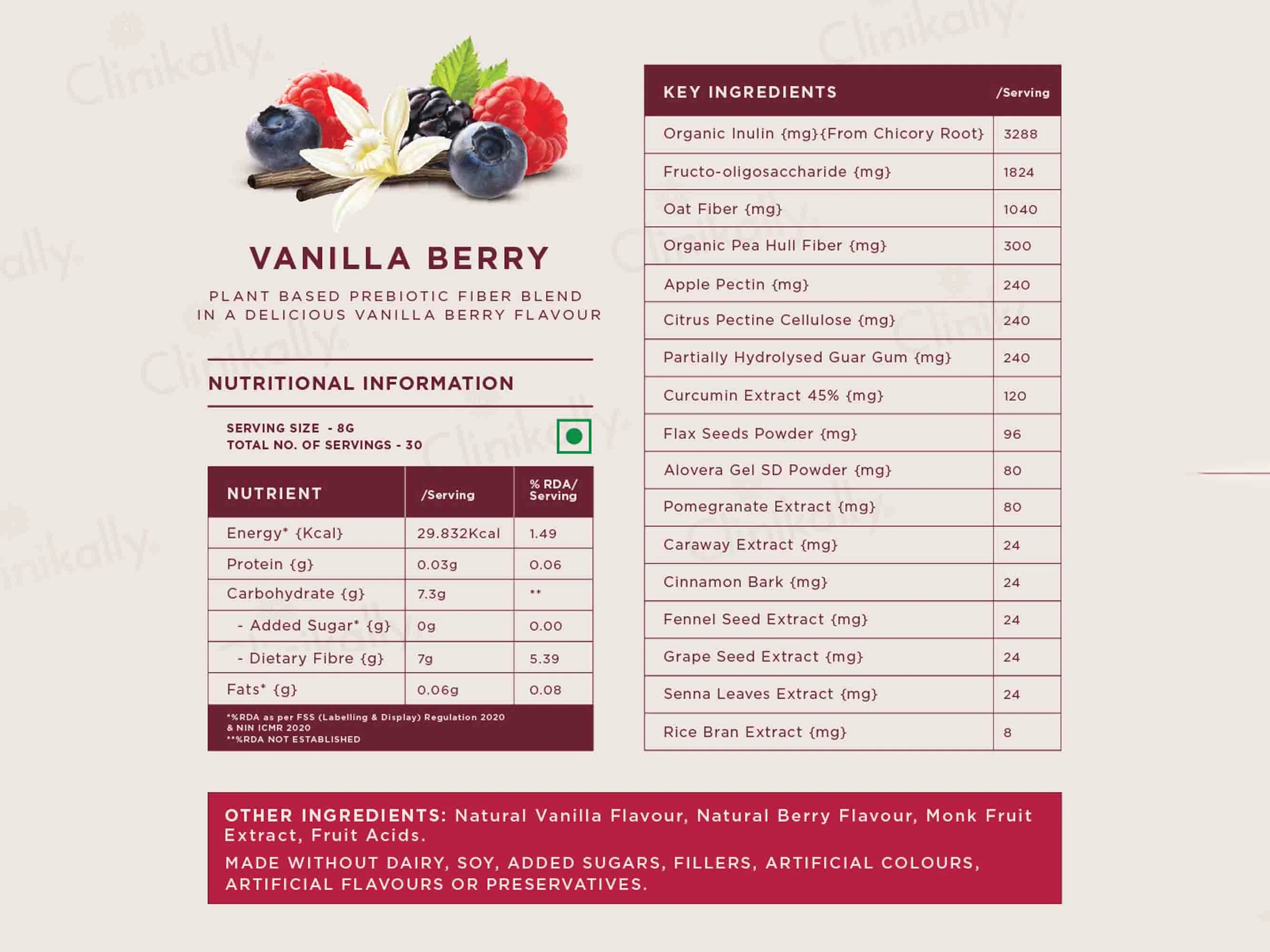 Wellbeing Nutrition Daily Fiber Powder - Image 8