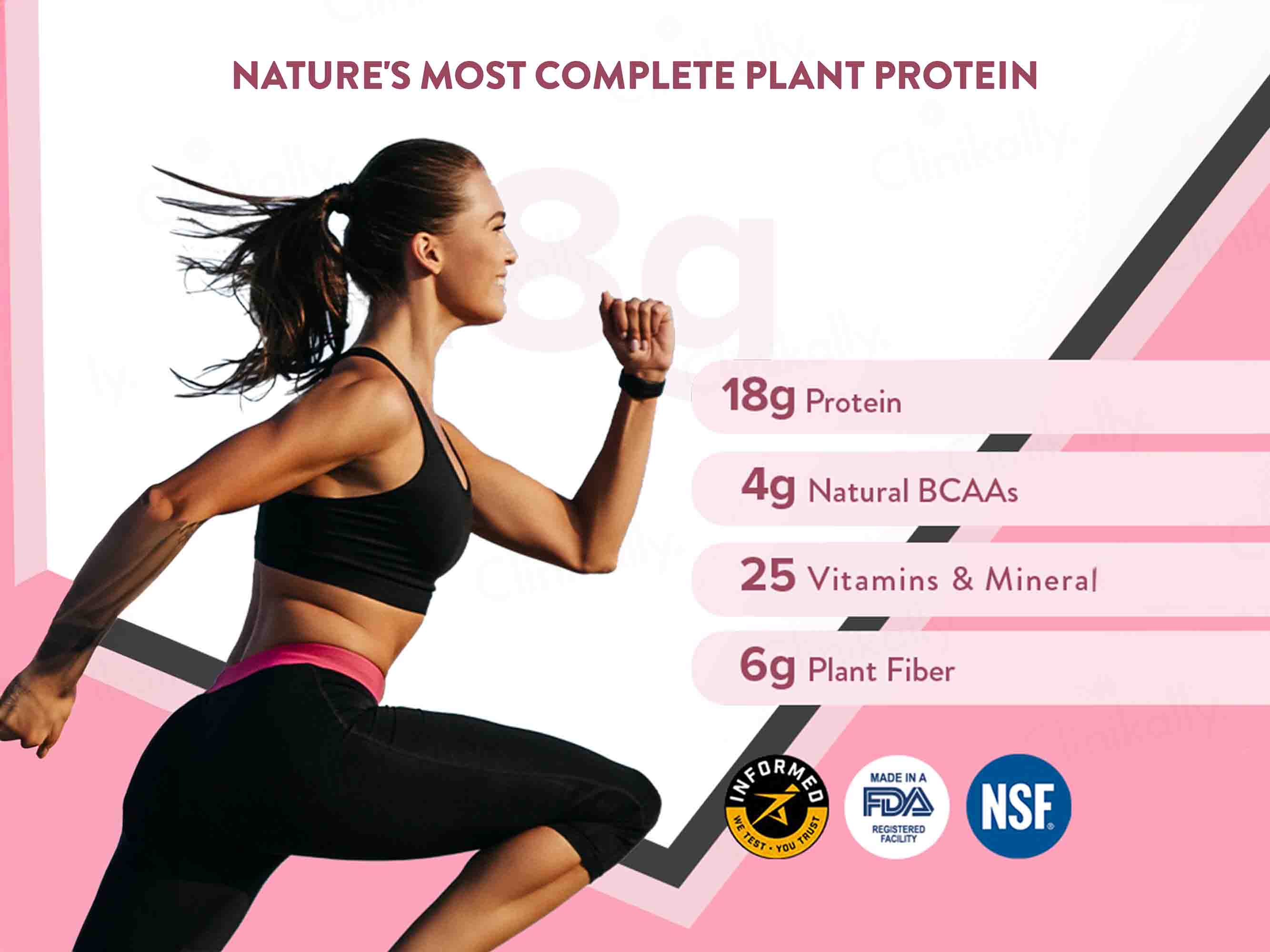 Wellbeing Nutrition Her Superfood Plant Protein Powder For Women - Chocolate Peanut Butter Flavour - Image 5