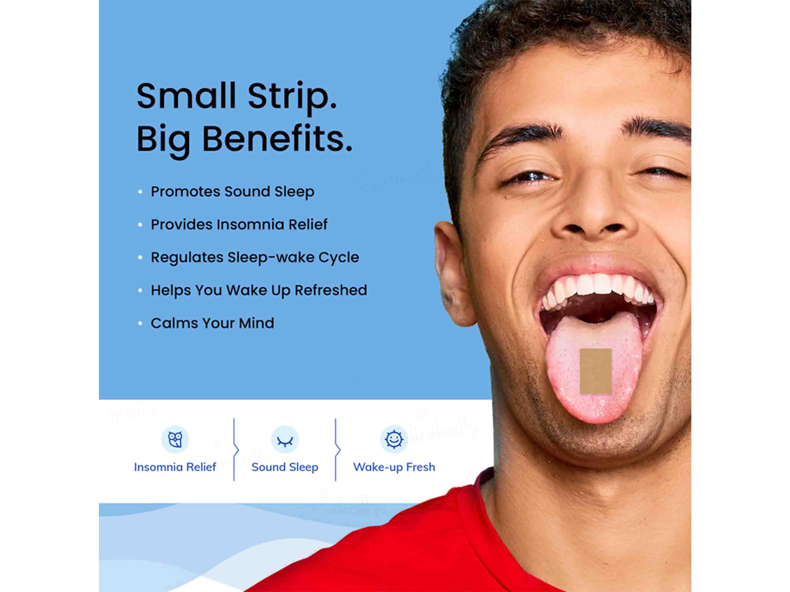 Wellbeing Nutrition Melts Into Restful Sleep Oral Strip - Calming Chamomile Flavour - Image 4
